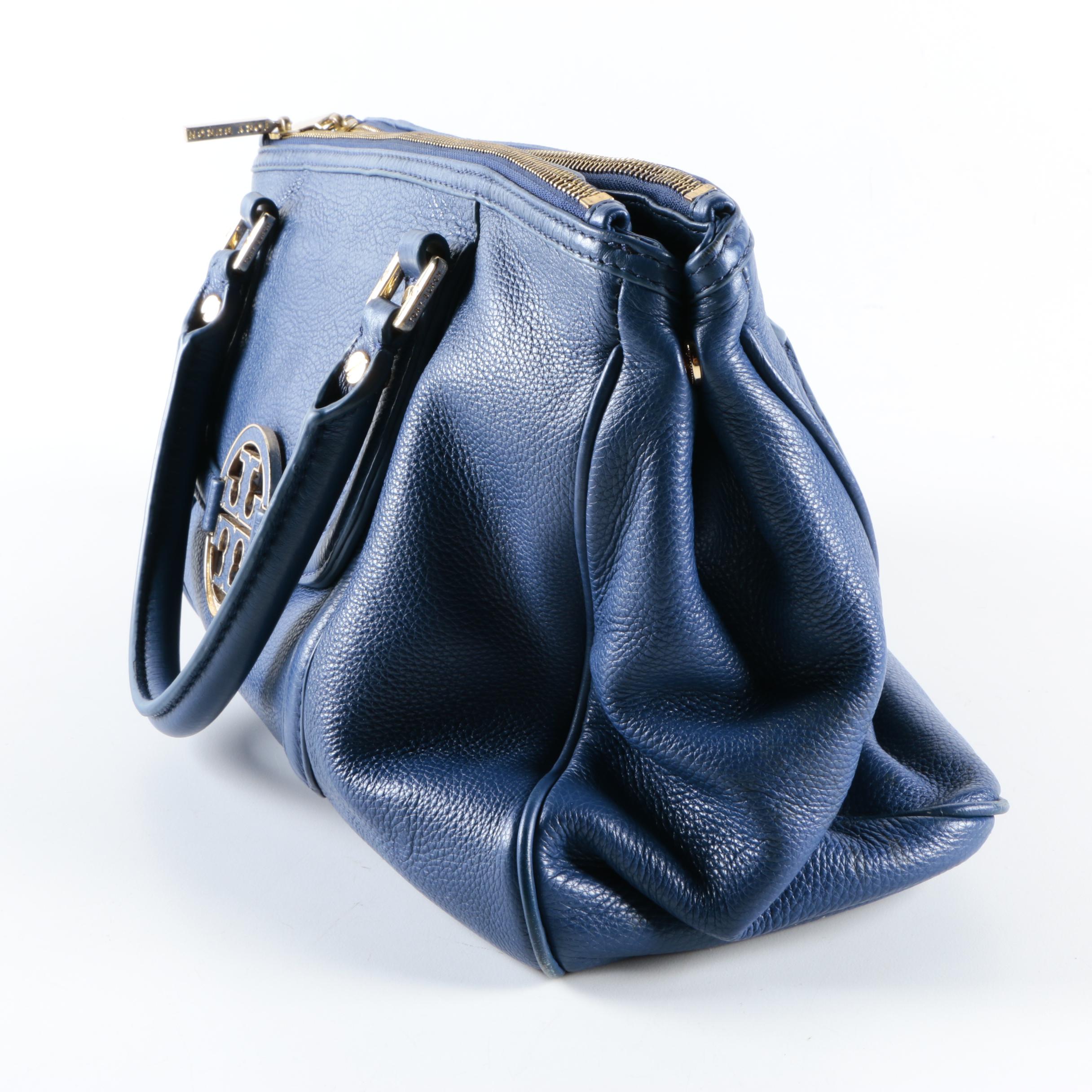 Tory Burch Pebbled Leather Handbag