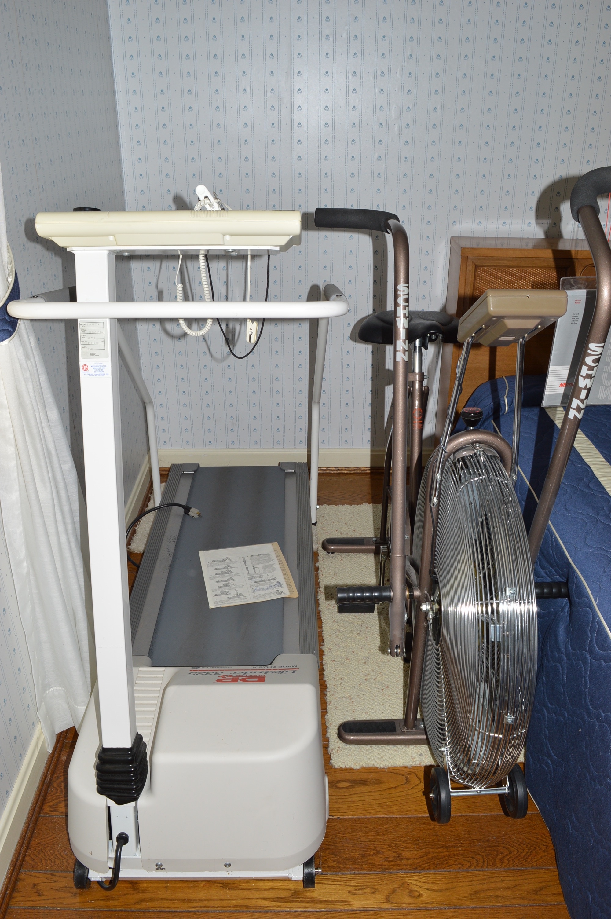 Schwinn Airdyne and DP Lifestrider Incline Machine