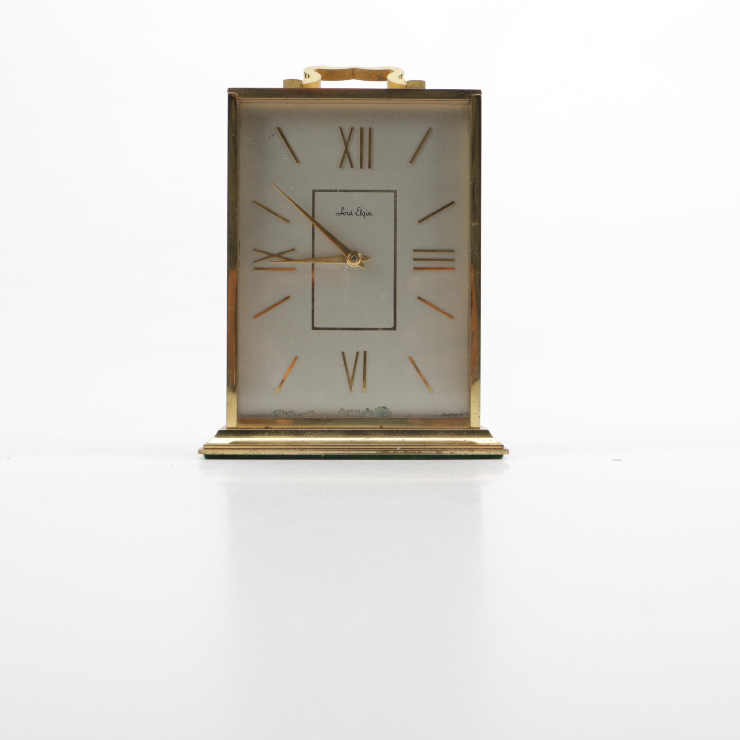 Lord Elgin Desk Clock