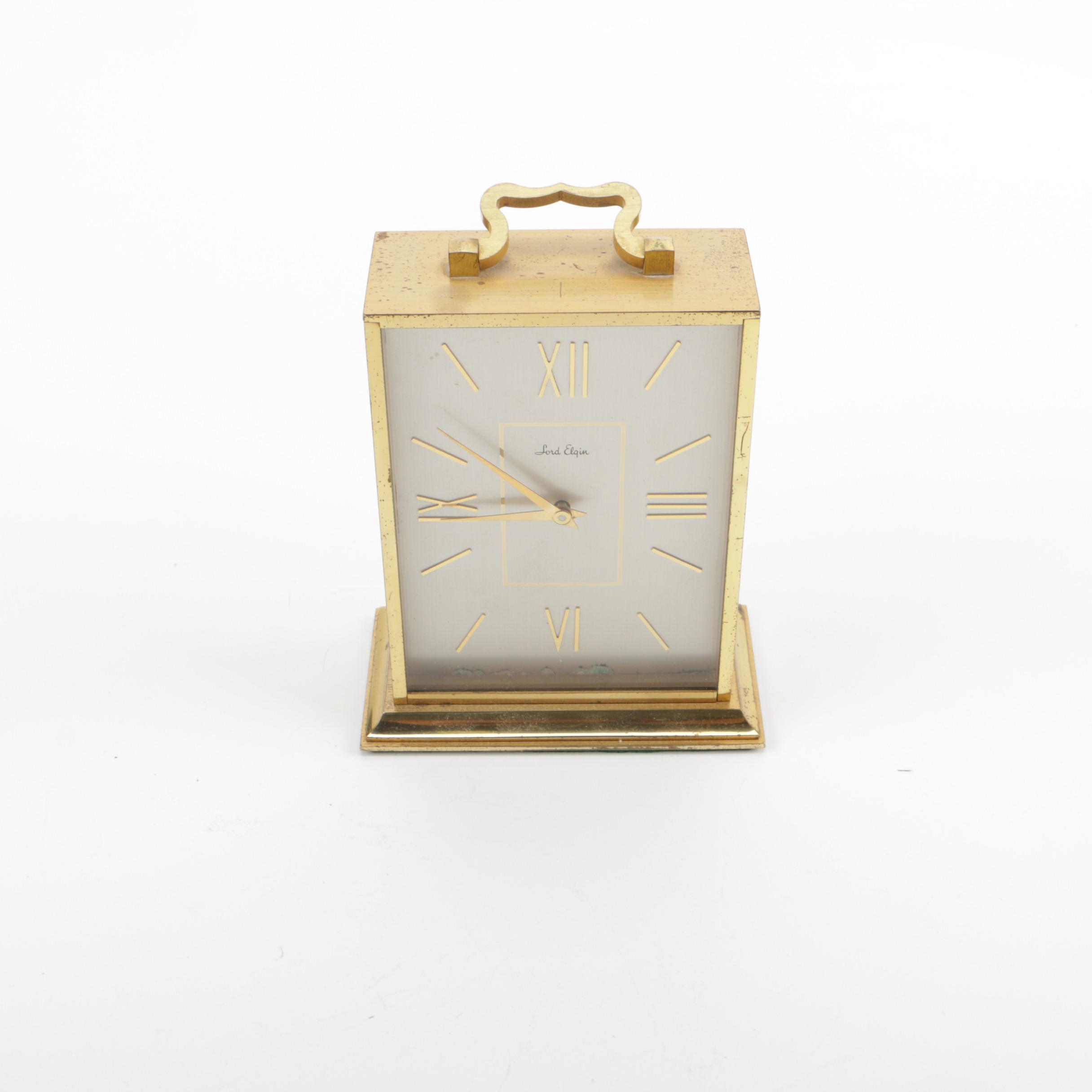 Lord Elgin Desk Clock