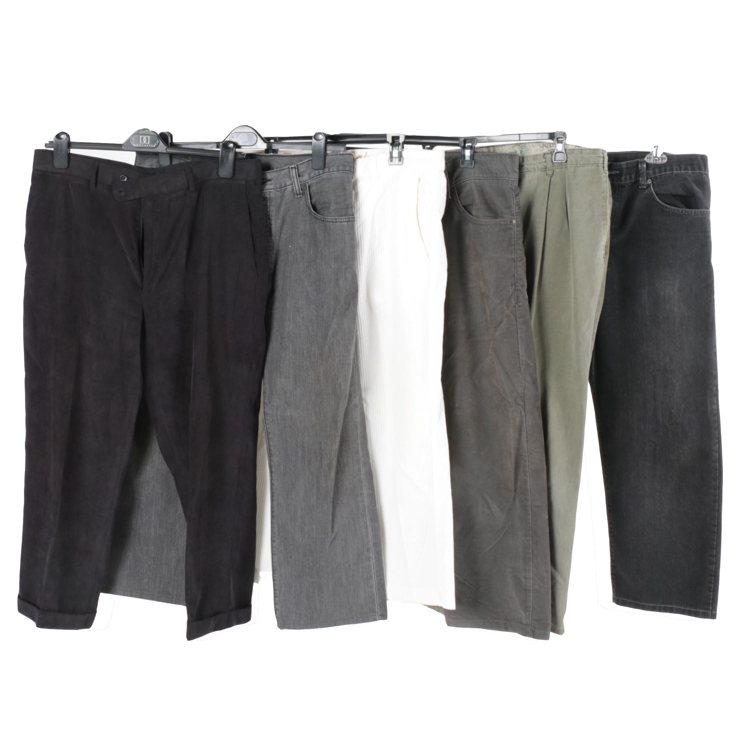 Men's Pants Featuring Levi's and Pierre Cardin