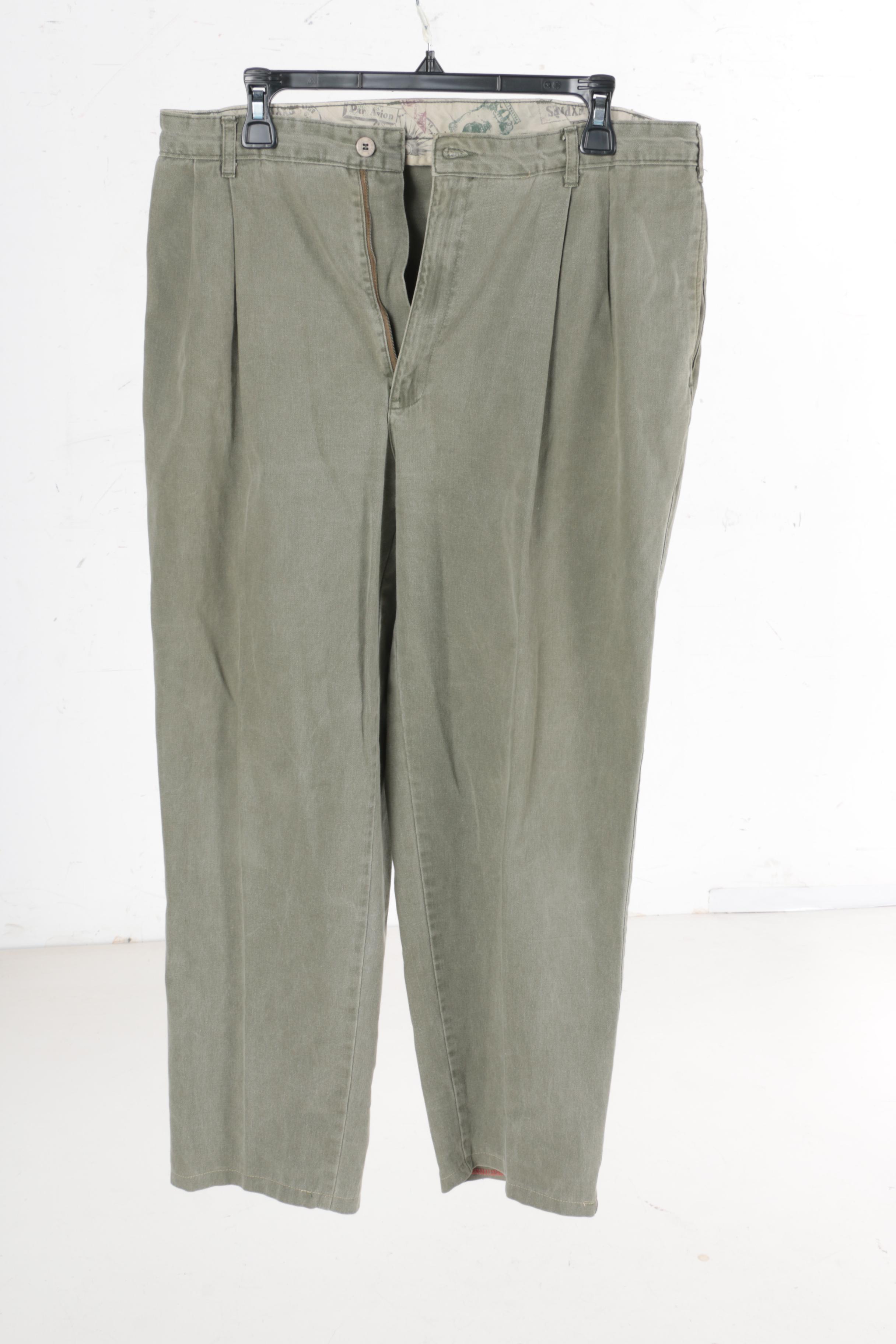 Men's Pants Featuring Levi's and Pierre Cardin