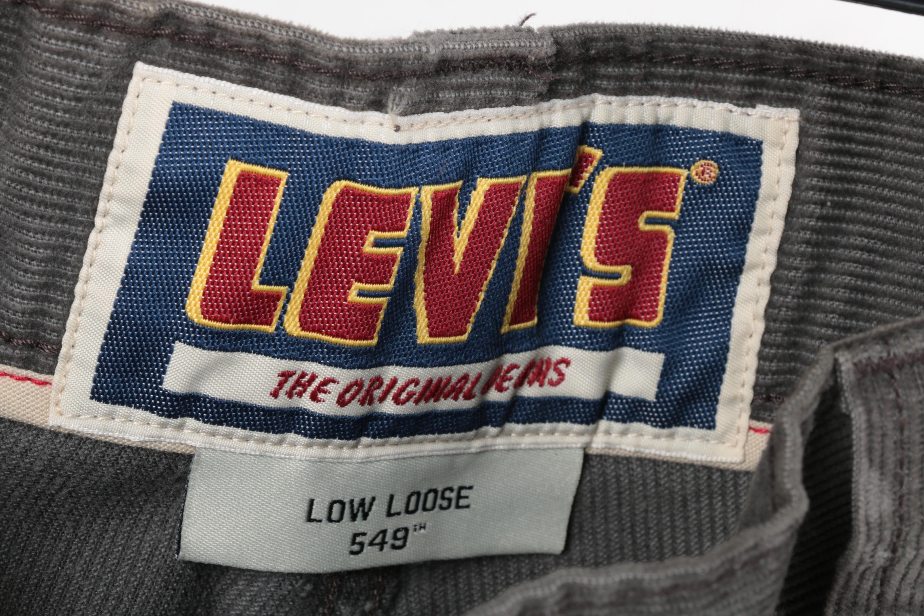 Men's Pants Featuring Levi's and Pierre Cardin