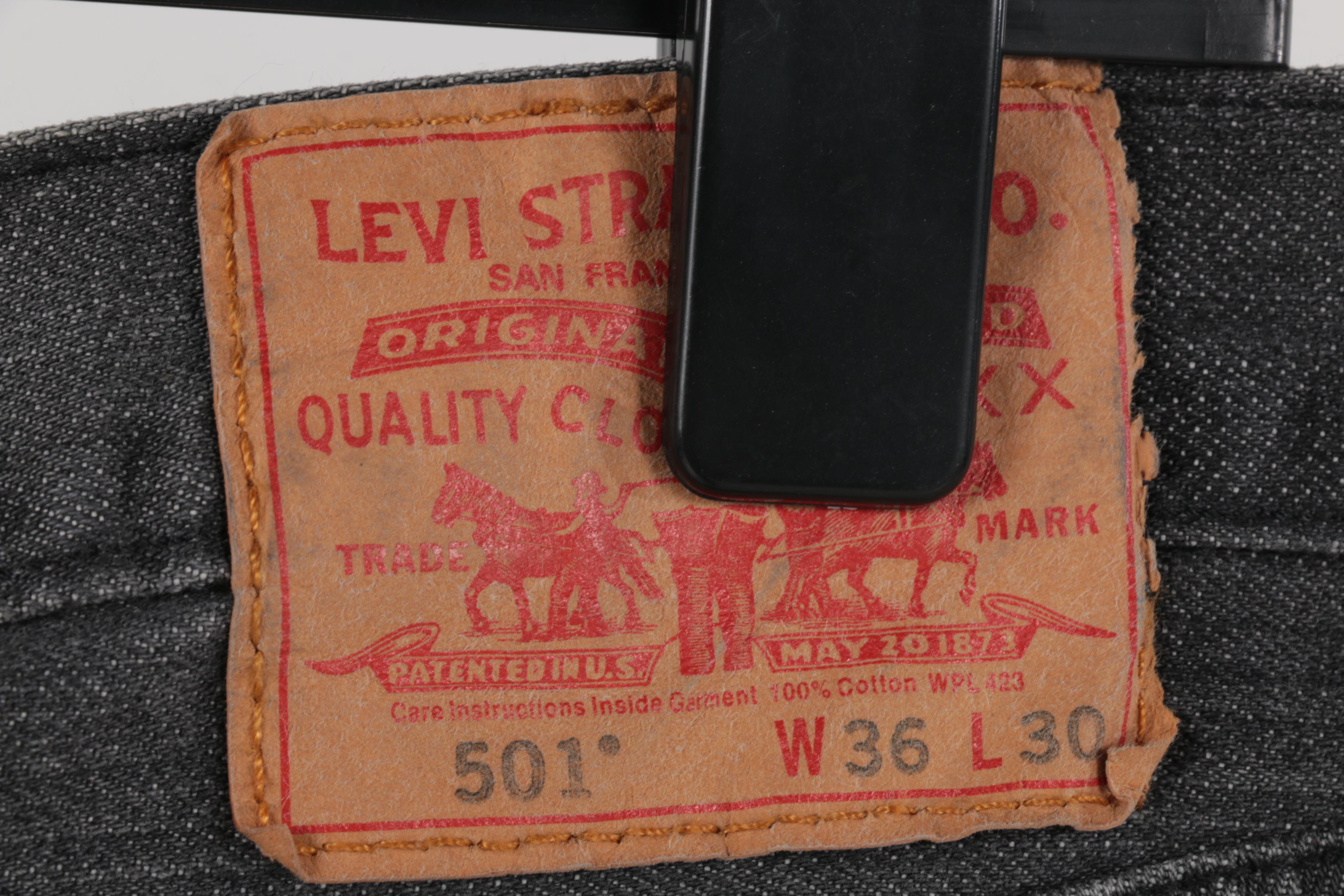 Men's Pants Featuring Levi's and Pierre Cardin