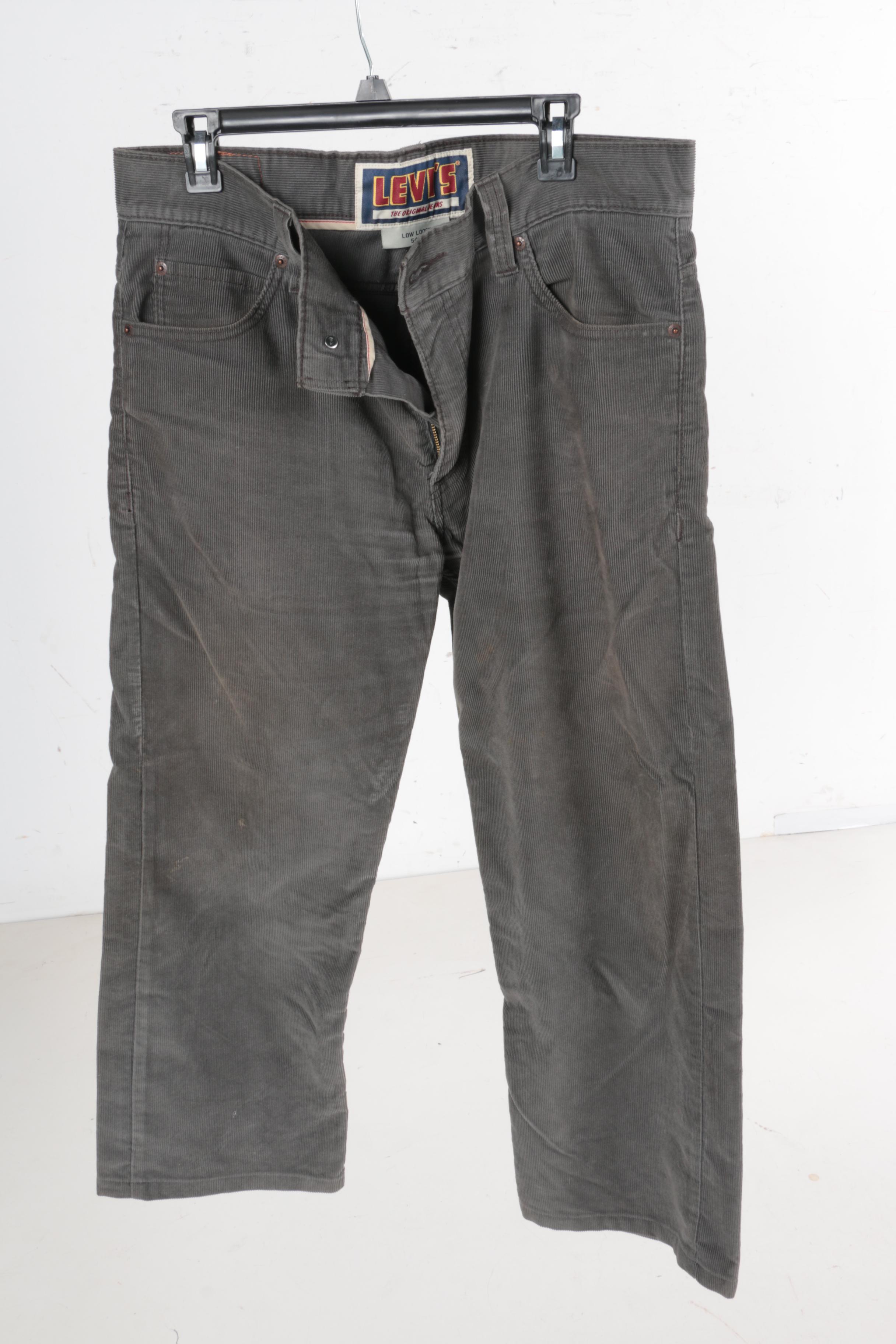 Men's Pants Featuring Levi's and Pierre Cardin