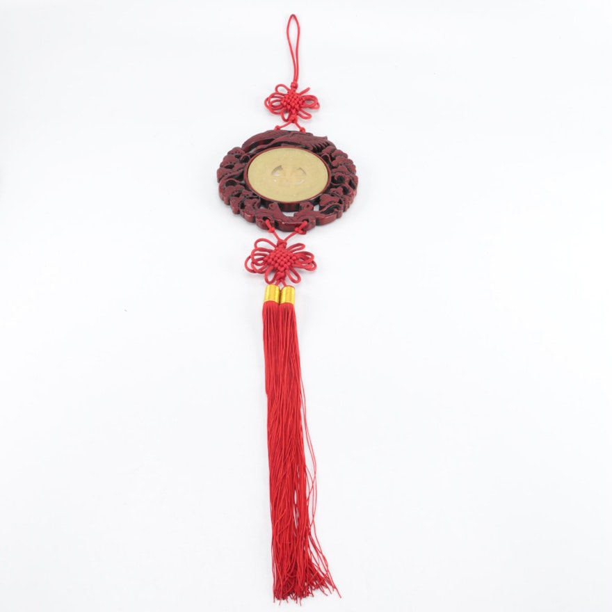 Chinese Knot Medallion Wall Hanging