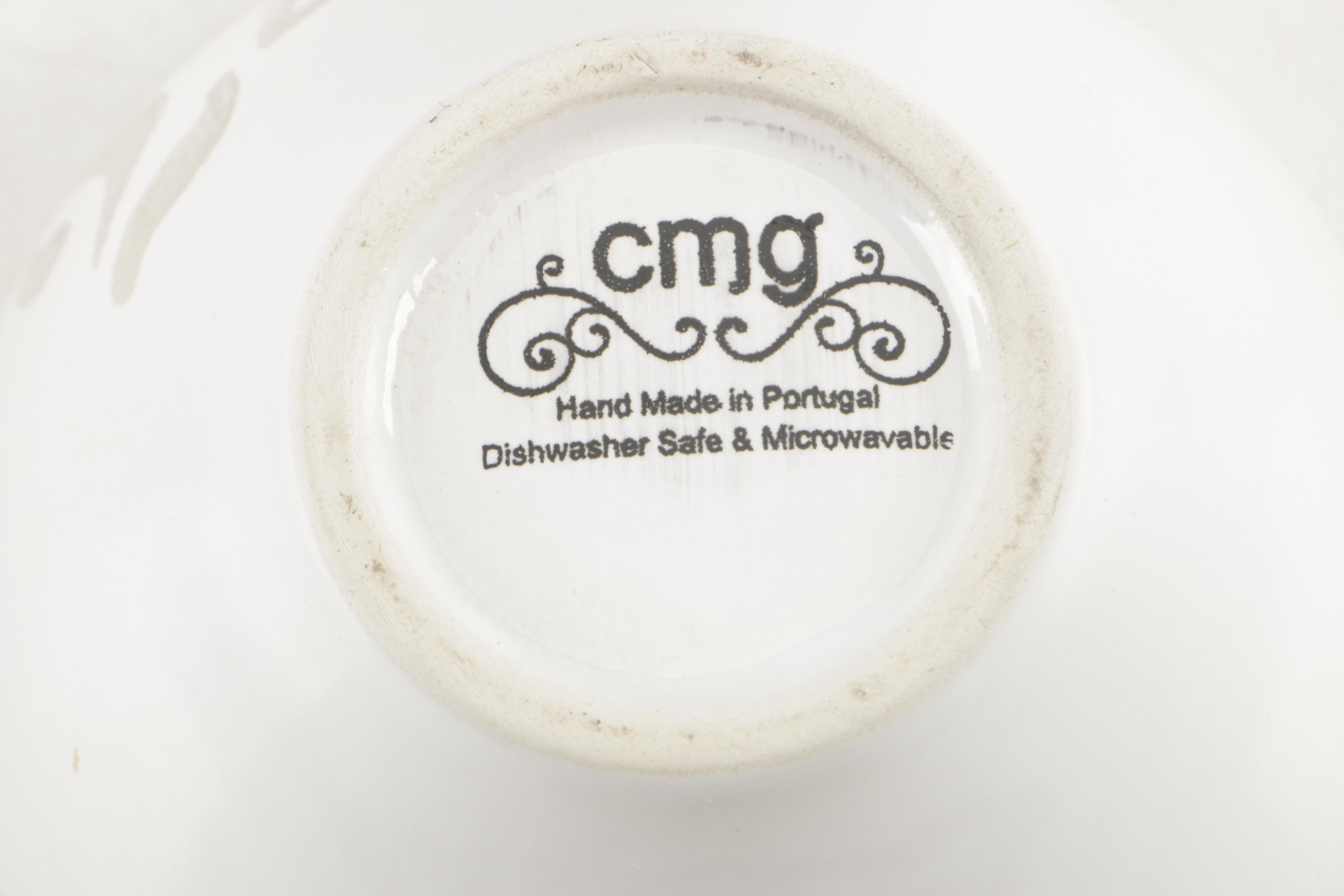 Contemporary All White Tea and Coffee Services