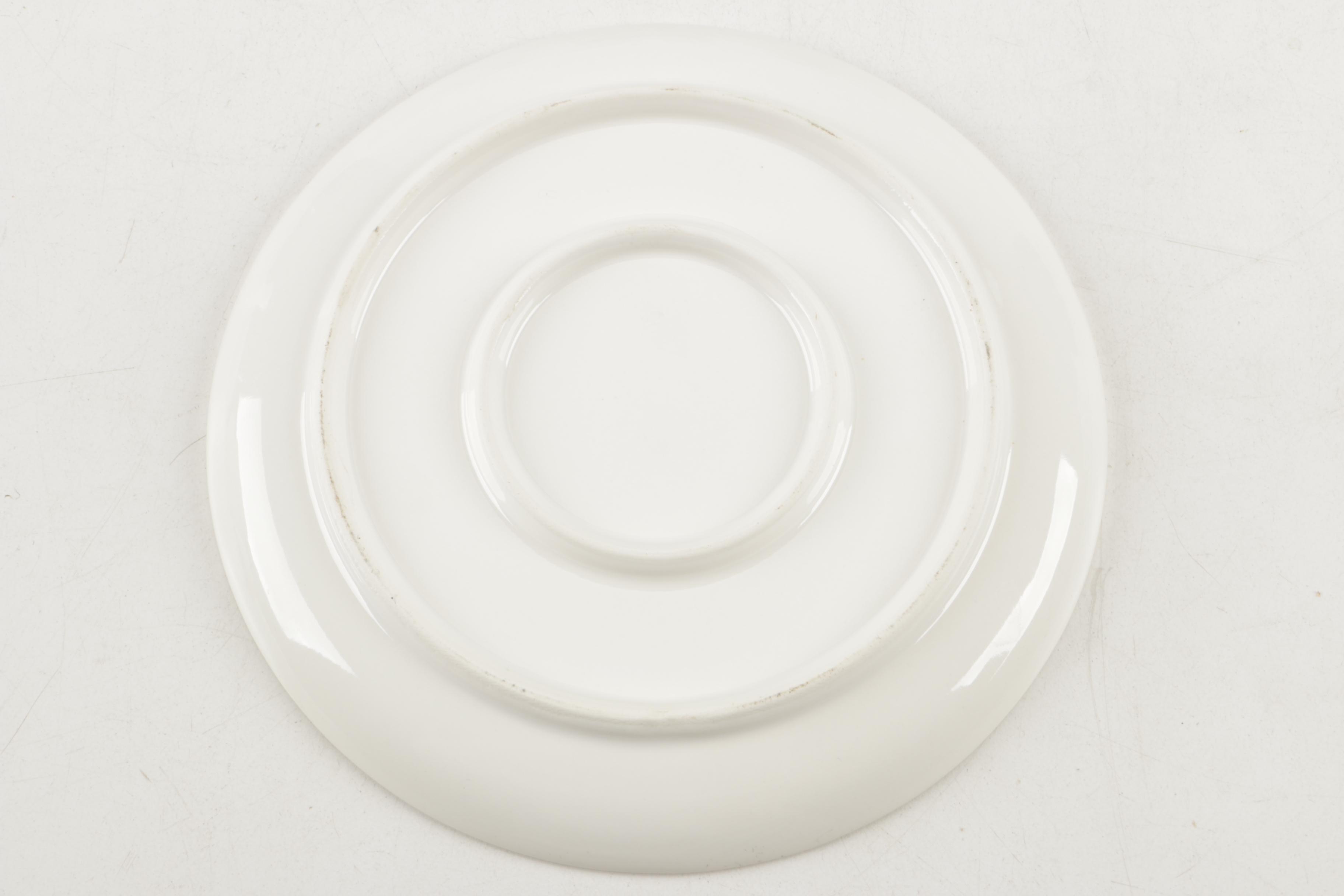 Contemporary All White Tea and Coffee Services