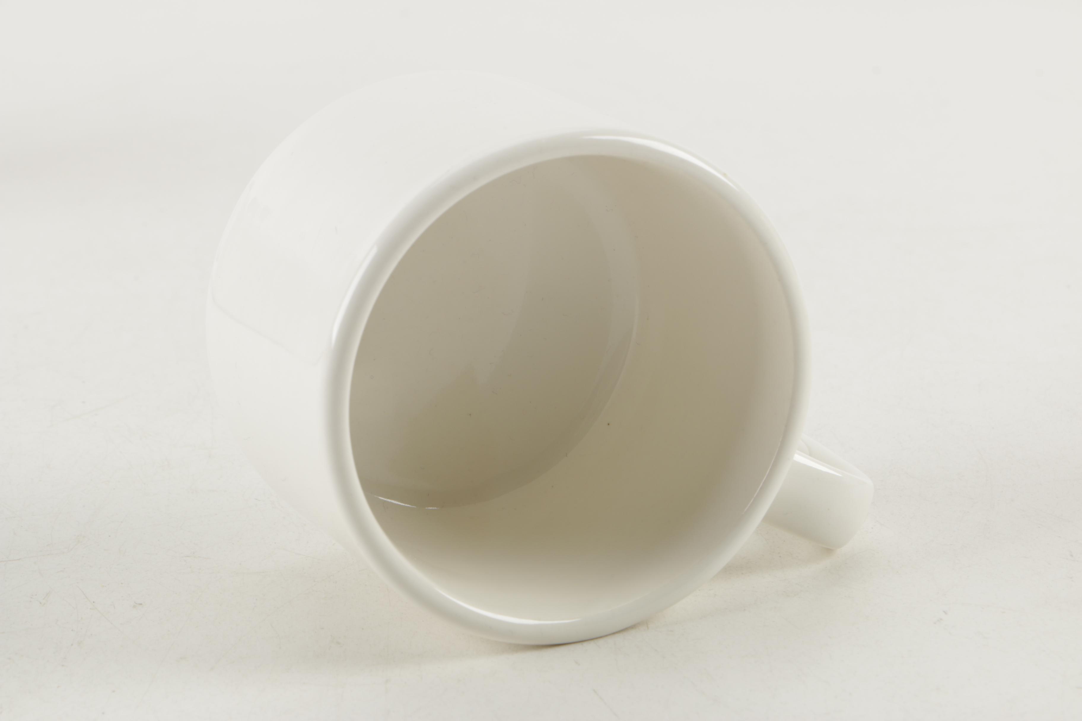 Contemporary All White Tea and Coffee Services