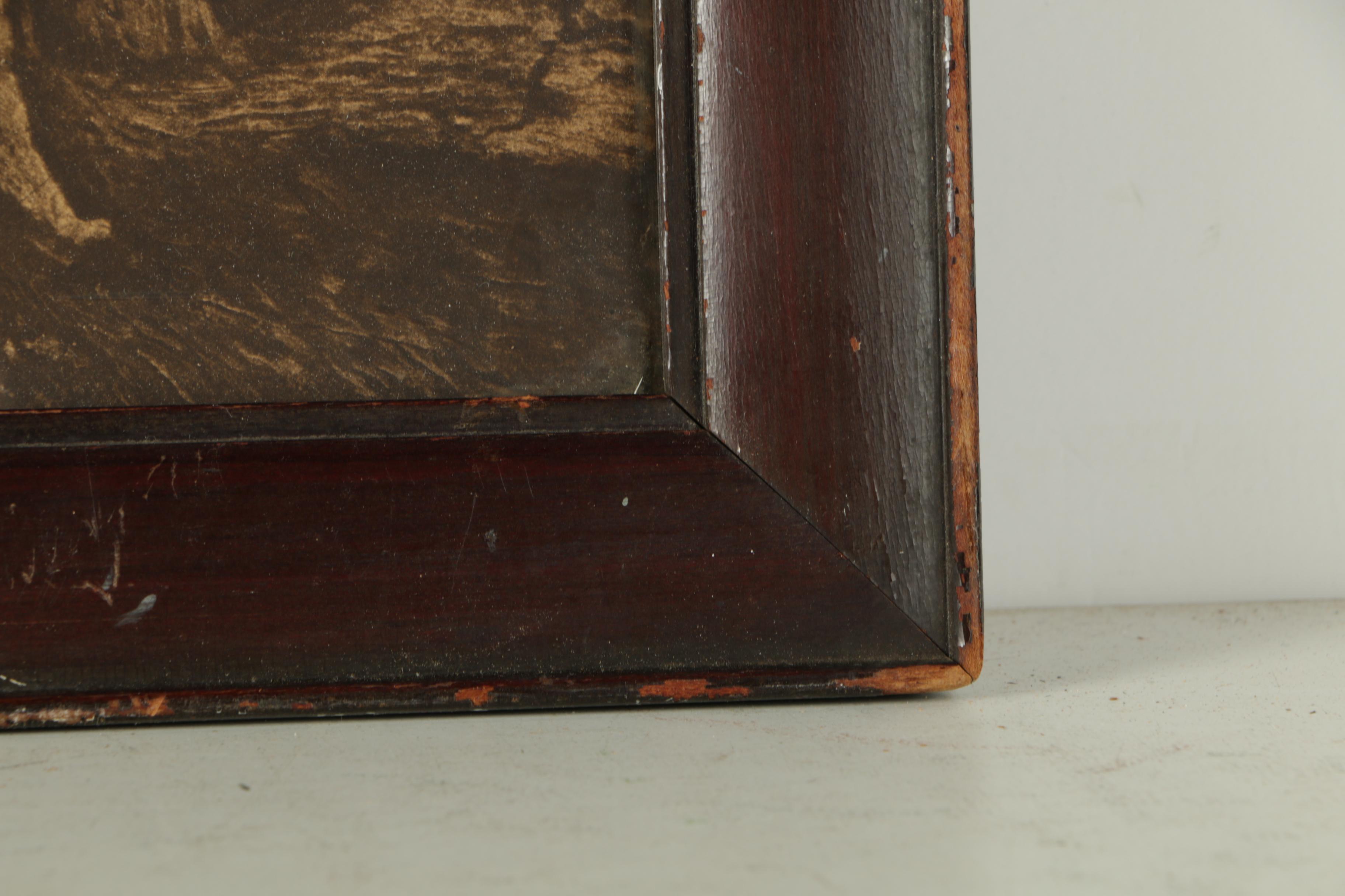 Halftone Reproduction Print after "Harvest Moon" by George Heming Mason