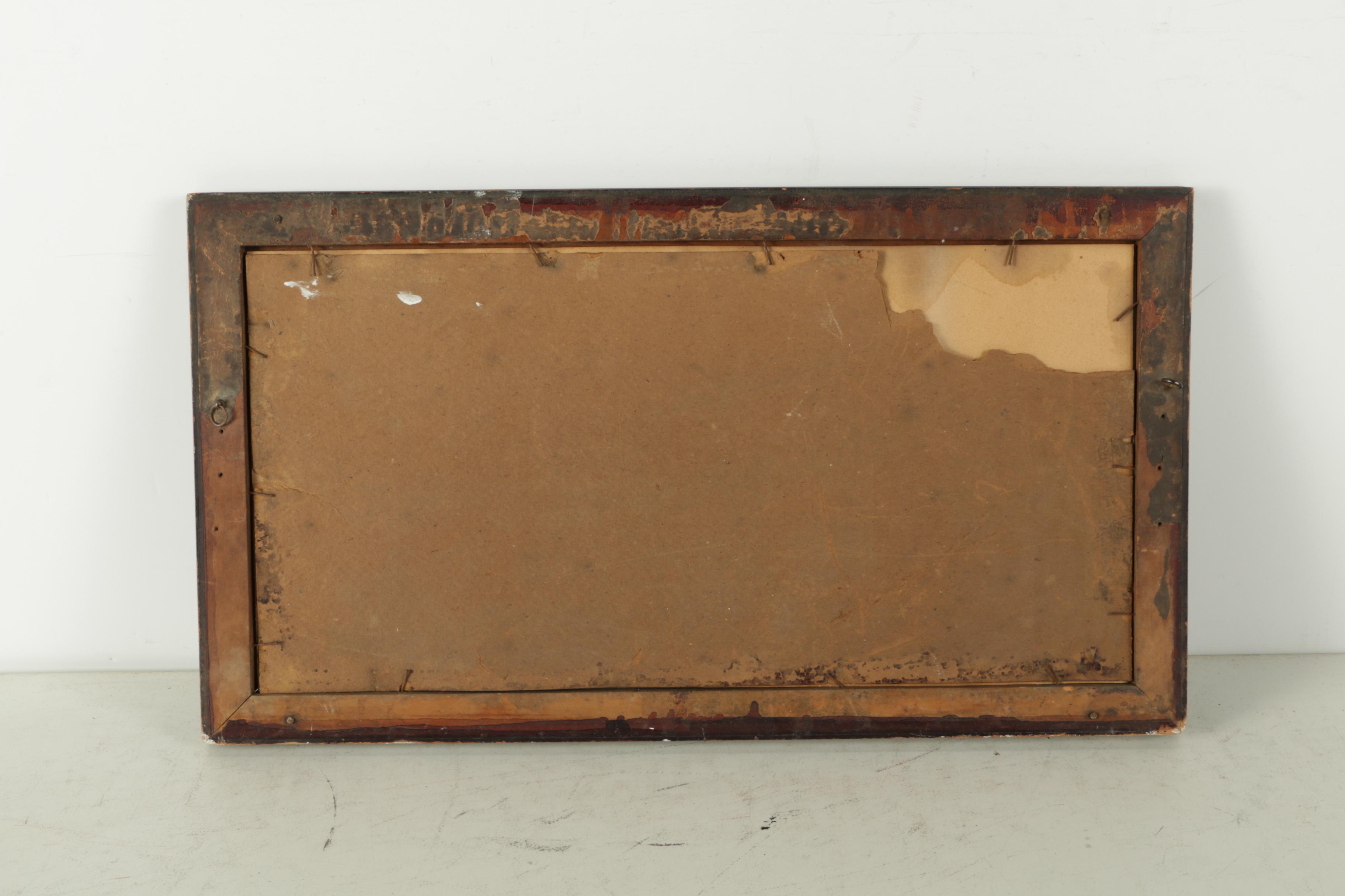 Halftone Reproduction Print after "Harvest Moon" by George Heming Mason