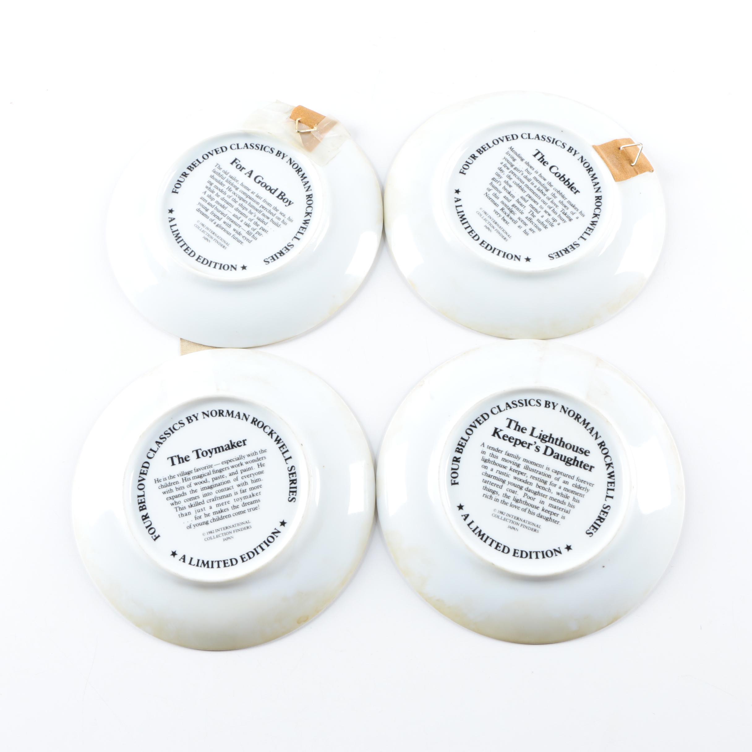 Csatari and Rockwell Artwork Decorative Plates