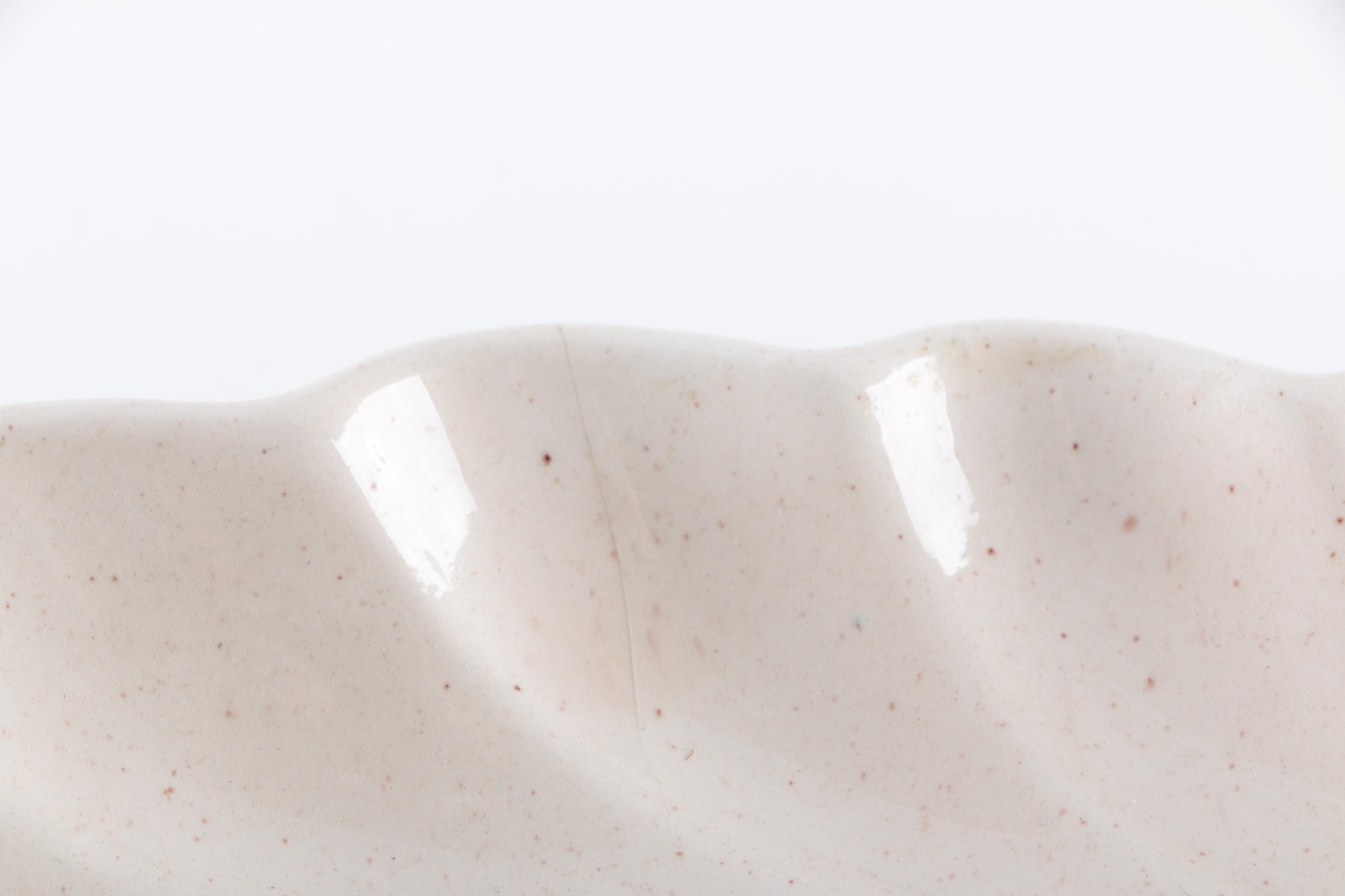 Lane & Co. Pottery Cresent Shaped Plates