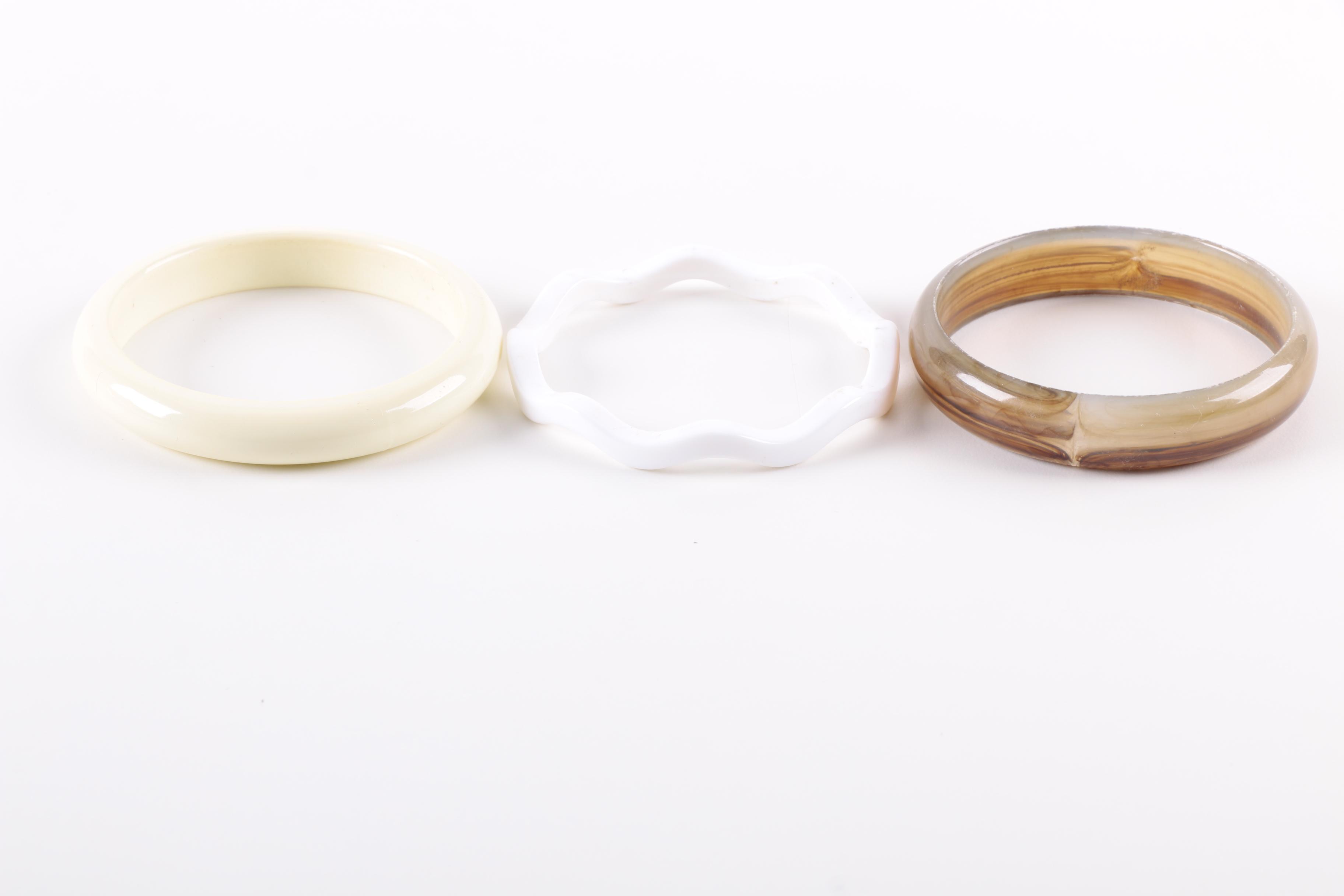 Colorful Vintage Bangle Bracelets