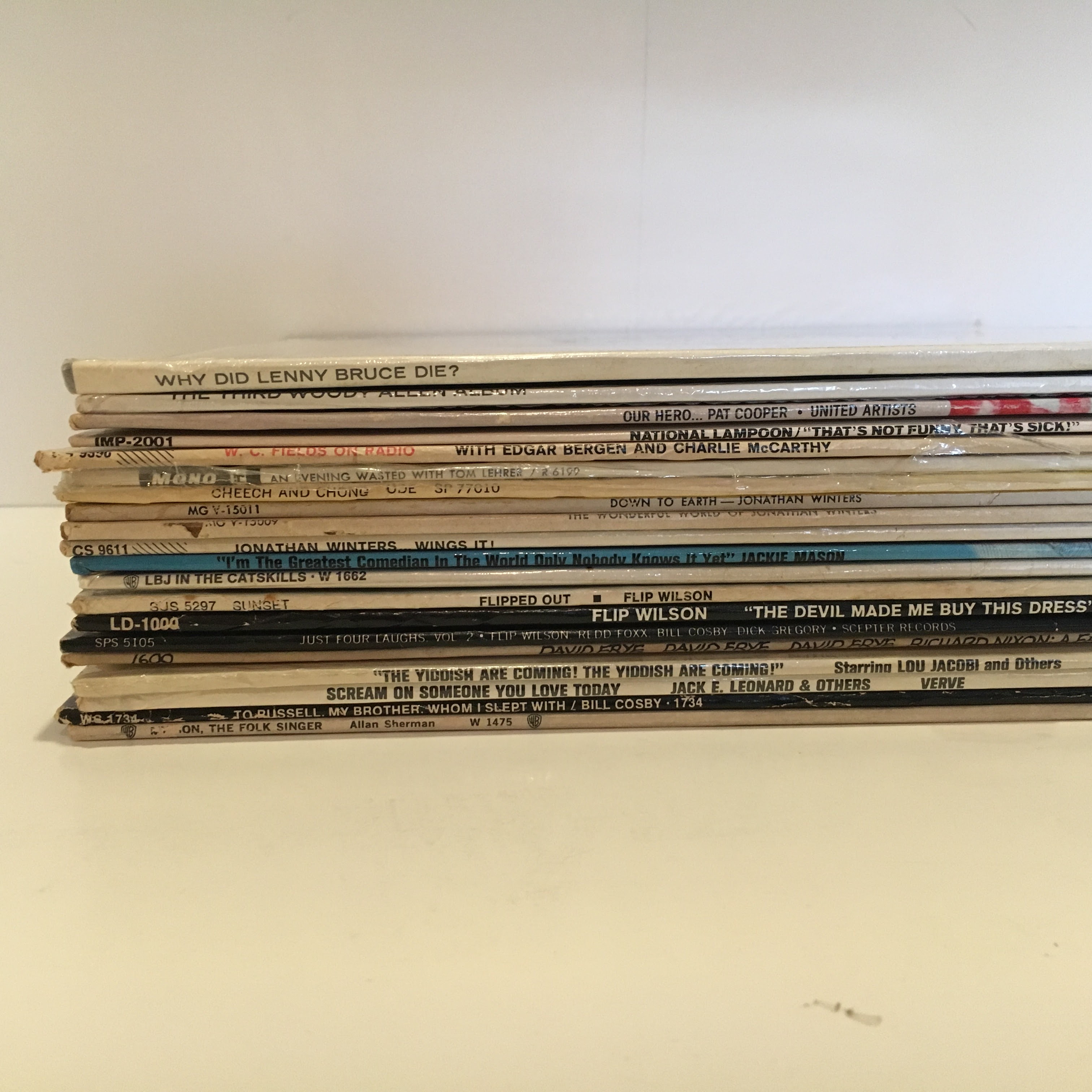 20 Vintage Comedy LP's from the 60's & 70's