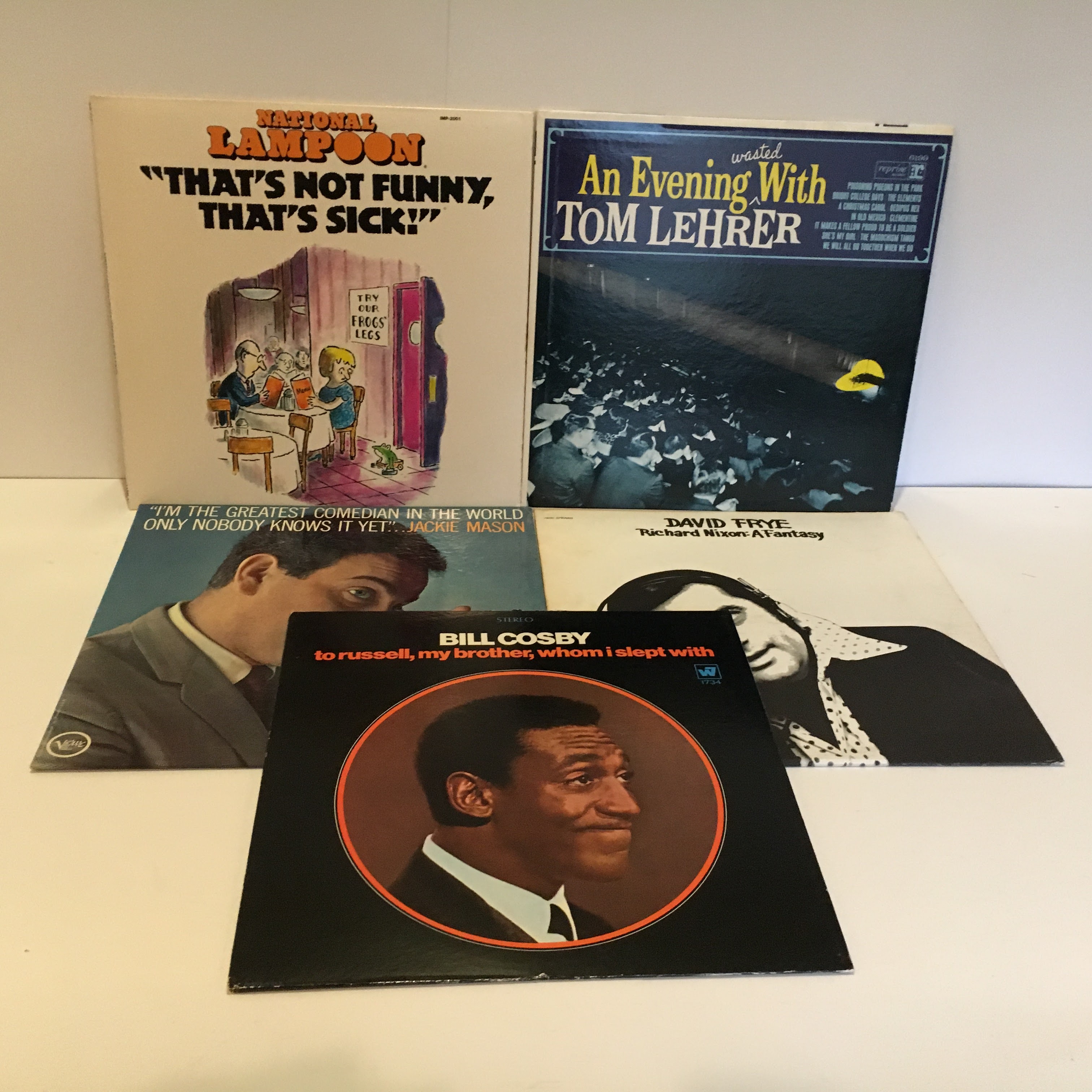 20 Vintage Comedy LP's from the 60's & 70's