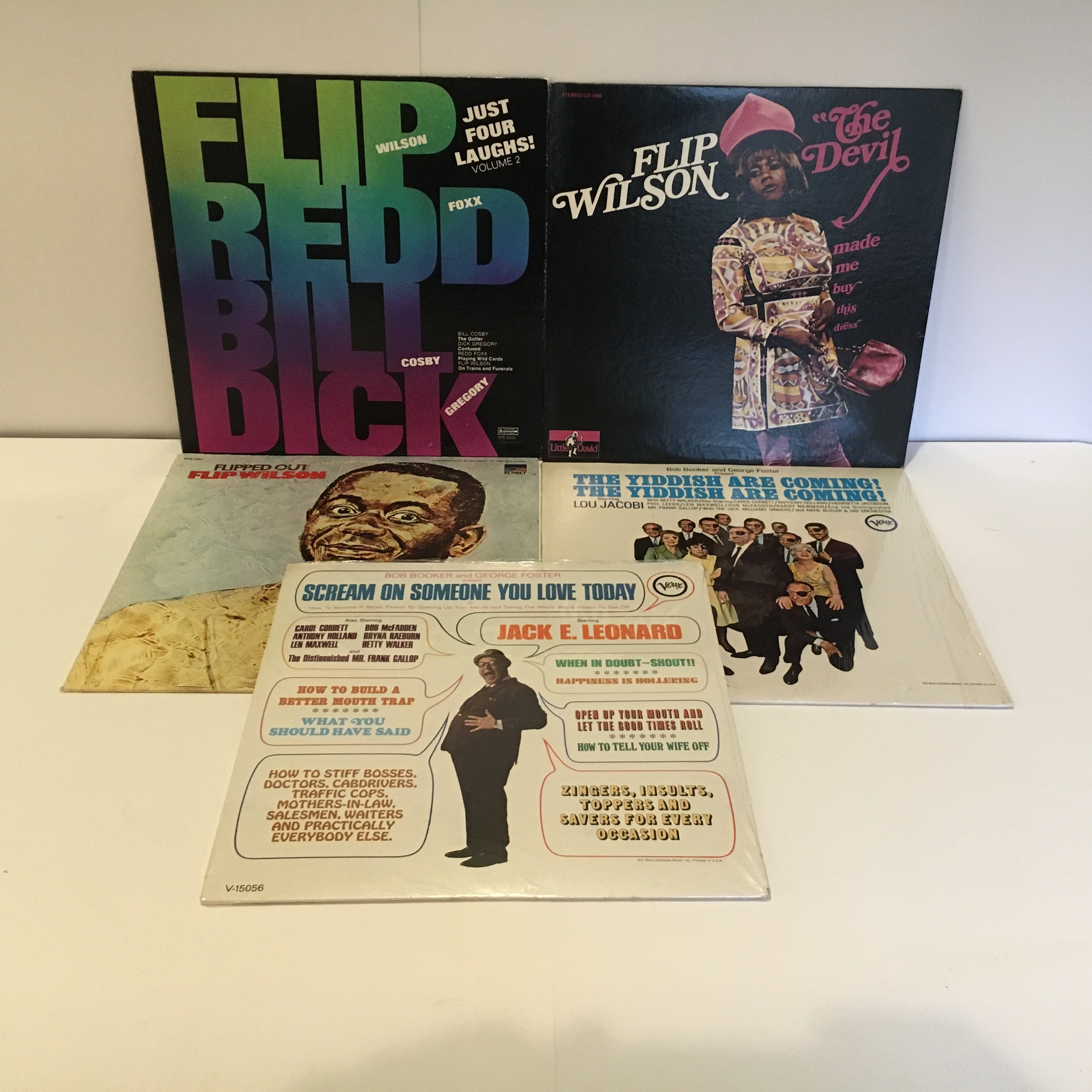 20 Vintage Comedy LP's from the 60's & 70's