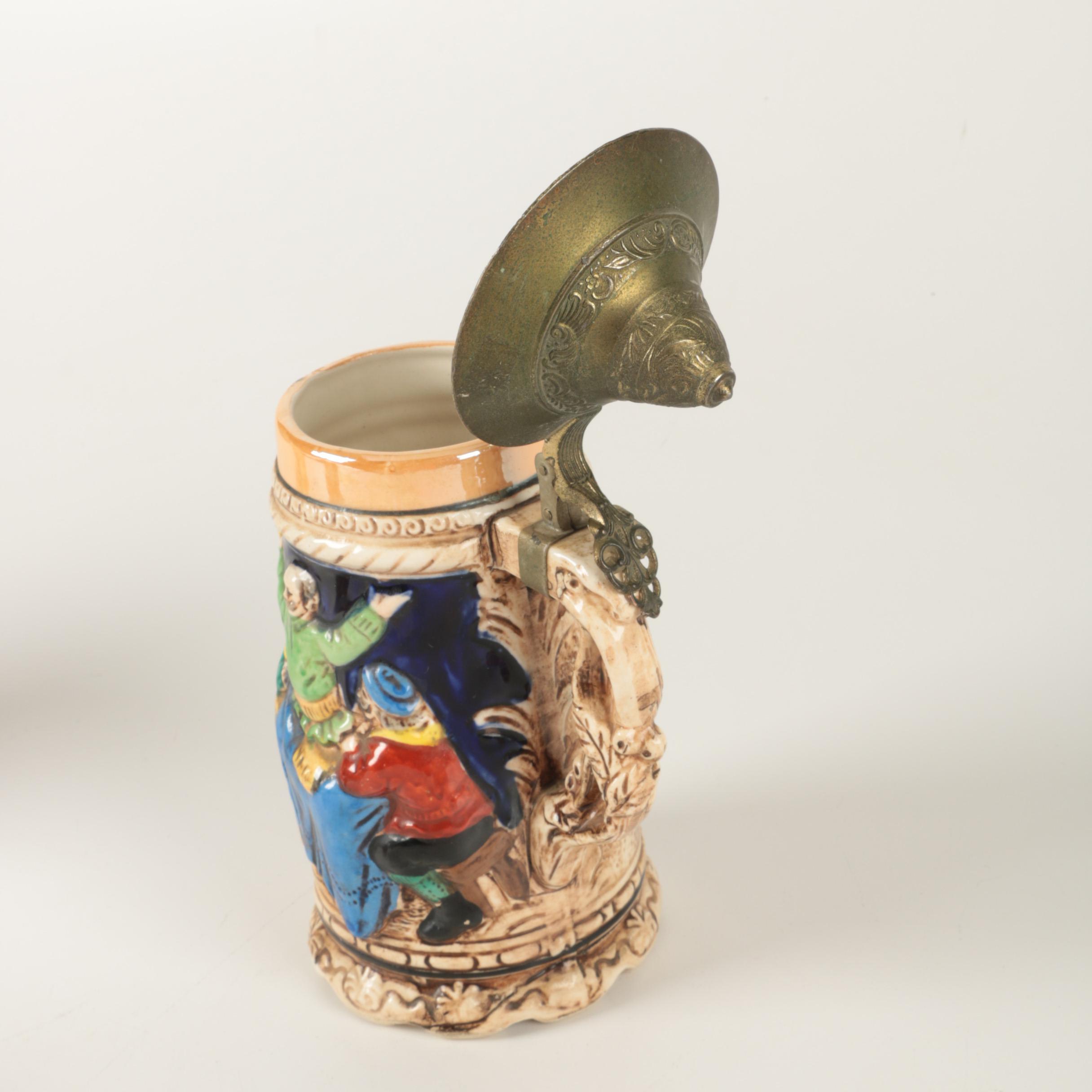 Vintage Ceramic Steins