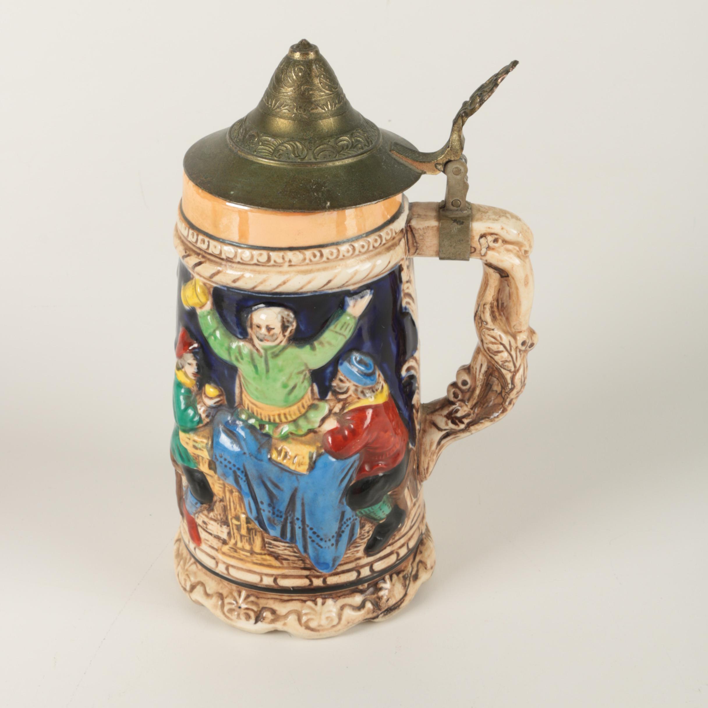 Vintage Ceramic Steins