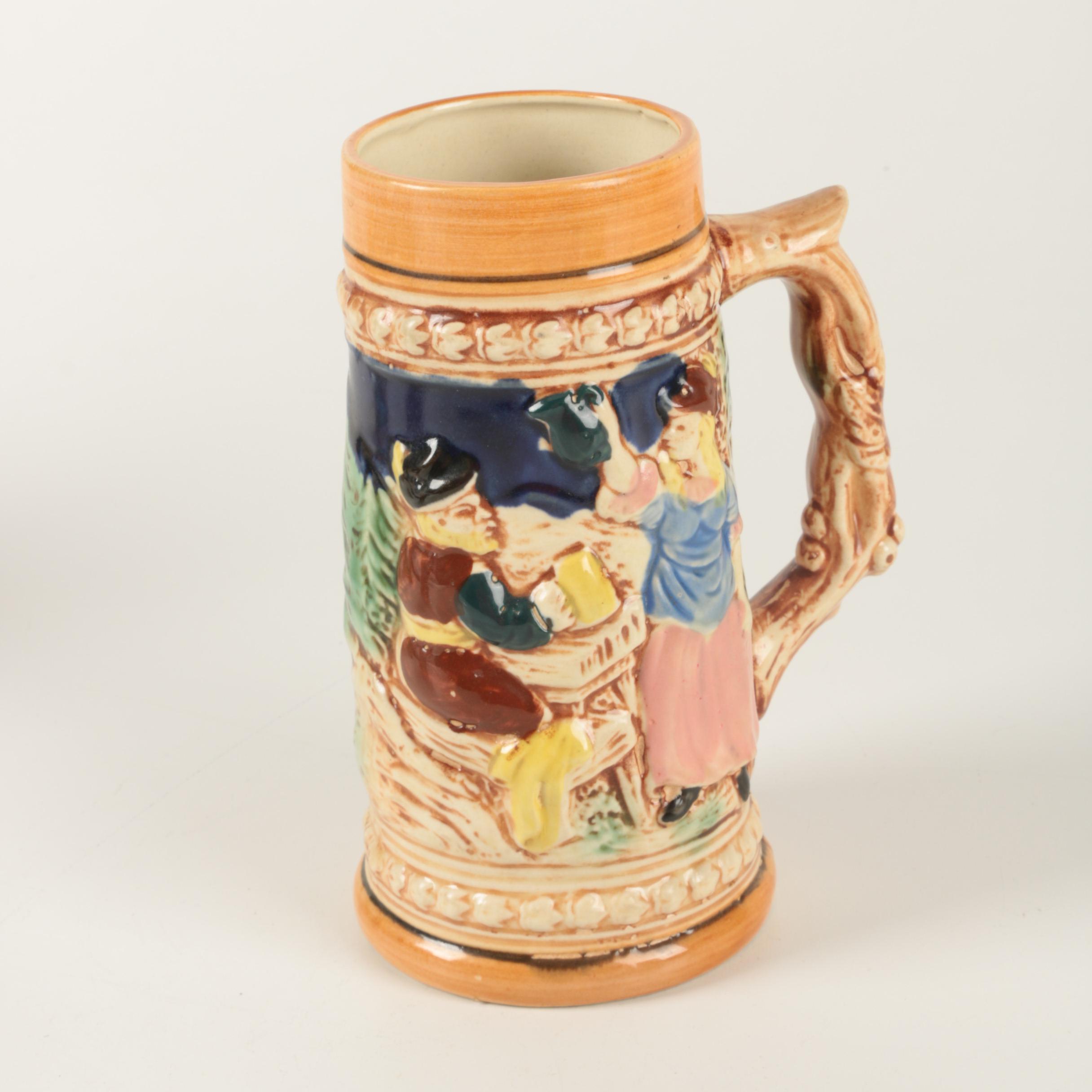 Vintage Ceramic Steins