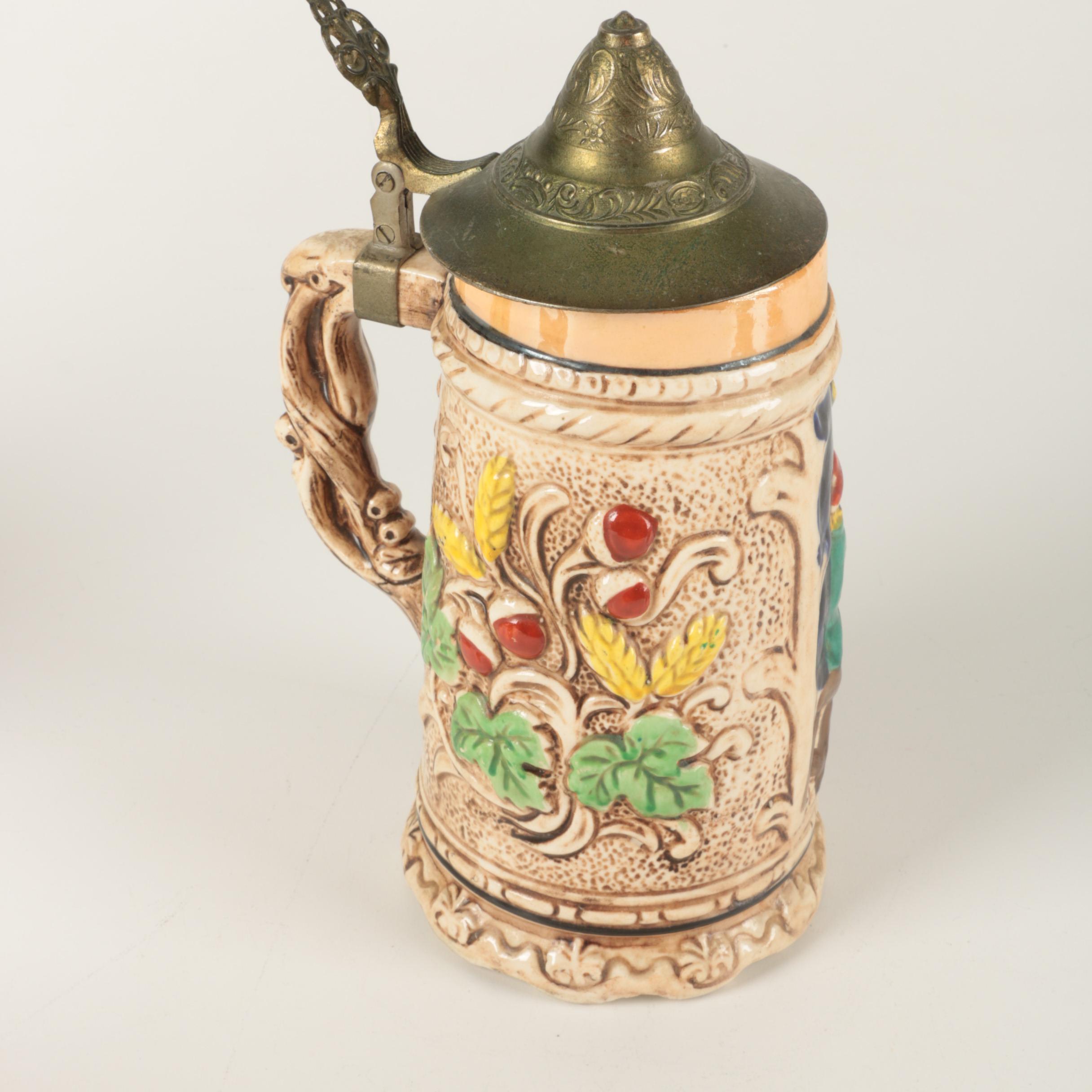 Vintage Ceramic Steins