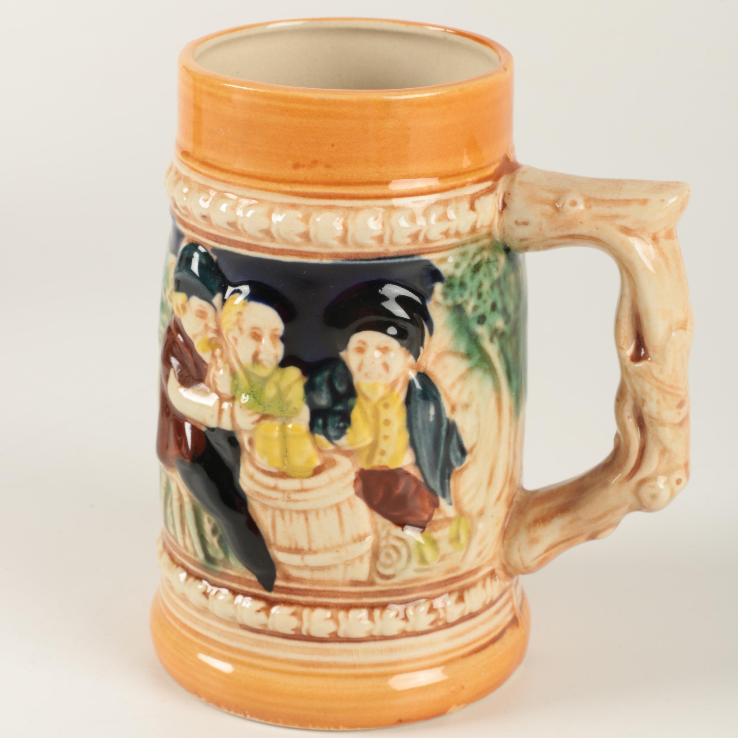 Vintage Ceramic Steins