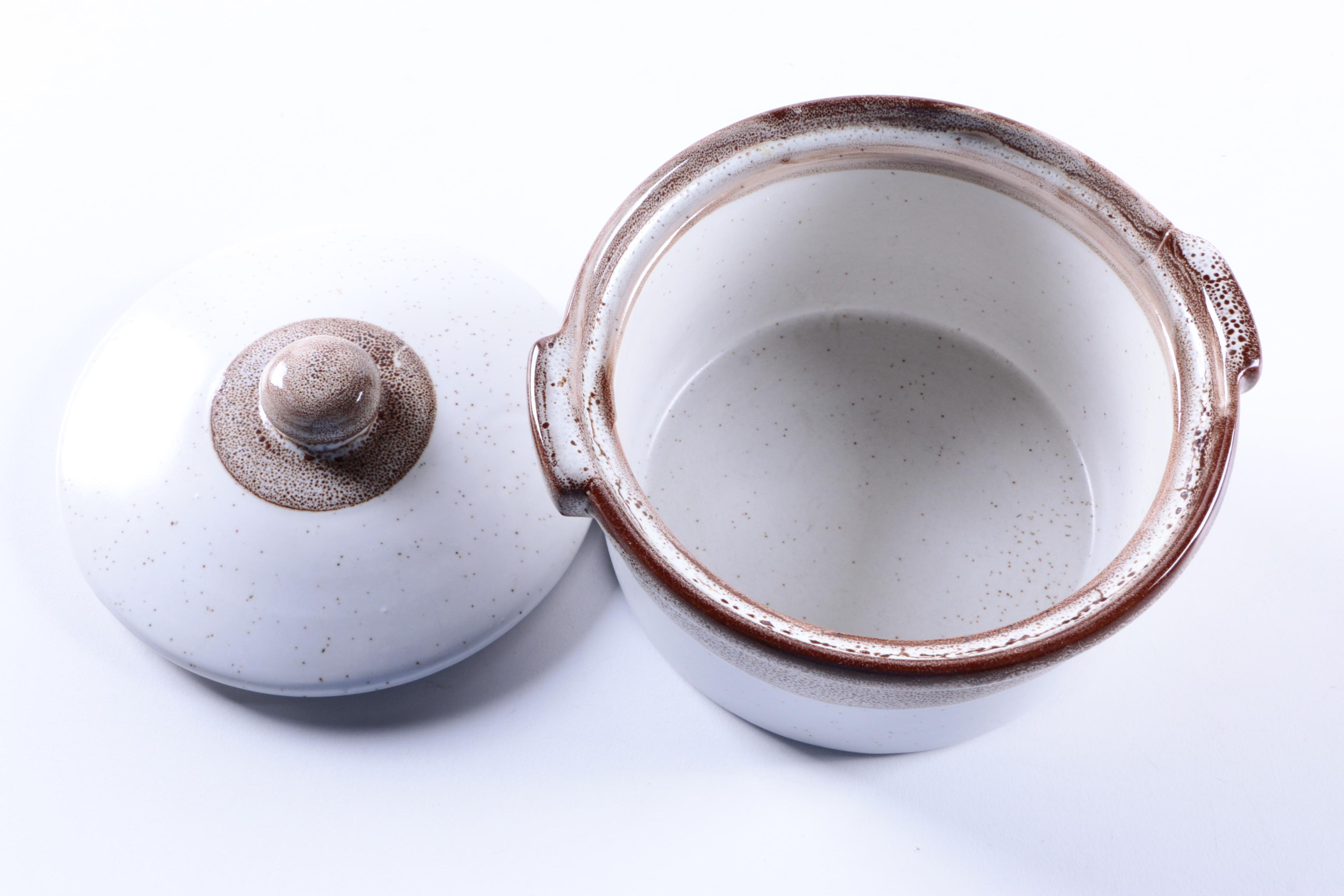 Vintage Covered Dishes Including Stoneware