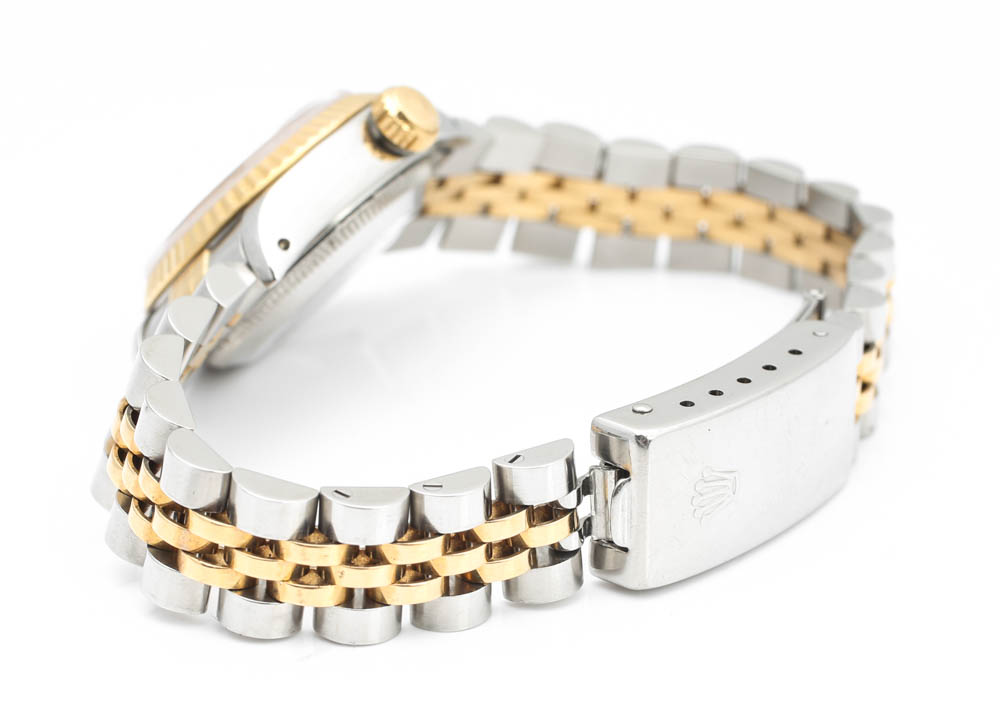 Rolex Oyster Perpetual Datejust 18K Yellow Gold and Stainless Steel Watch