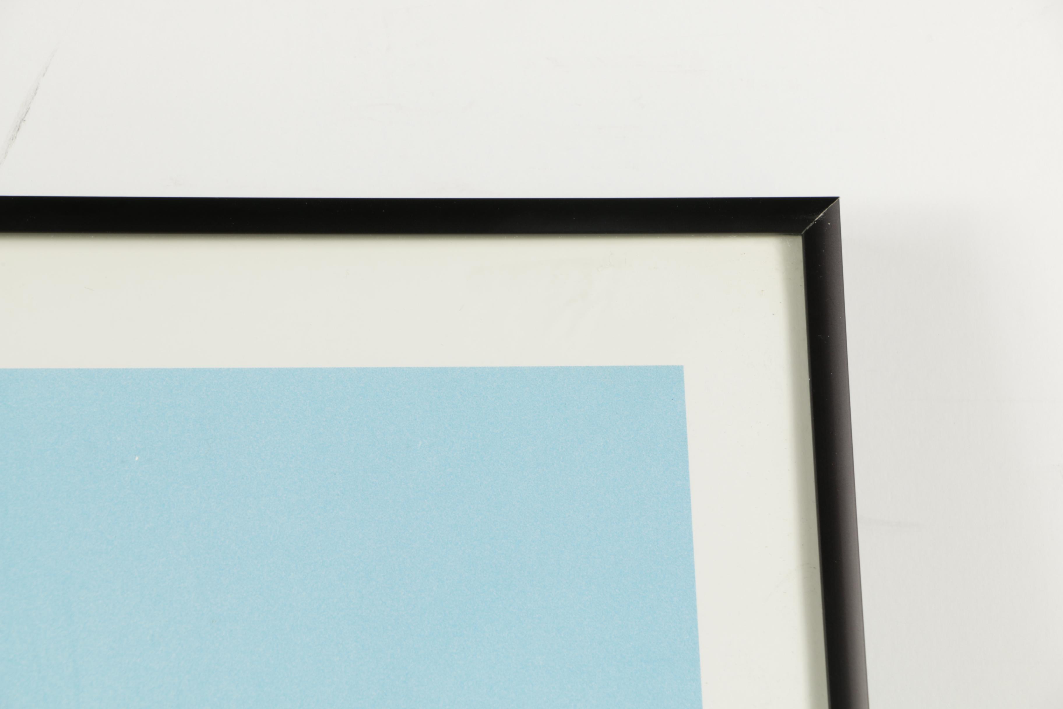 Offset Lithograph Poster After Andy Warhol "Mao"