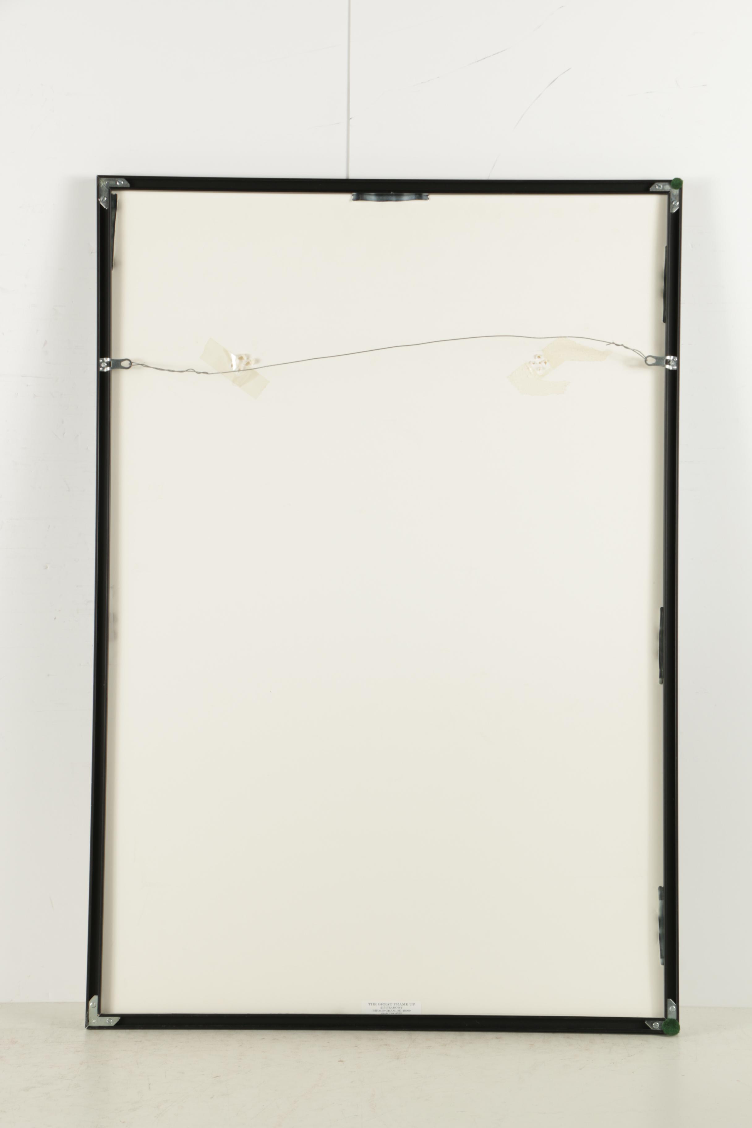 Offset Lithograph Poster After Andy Warhol "Mao"