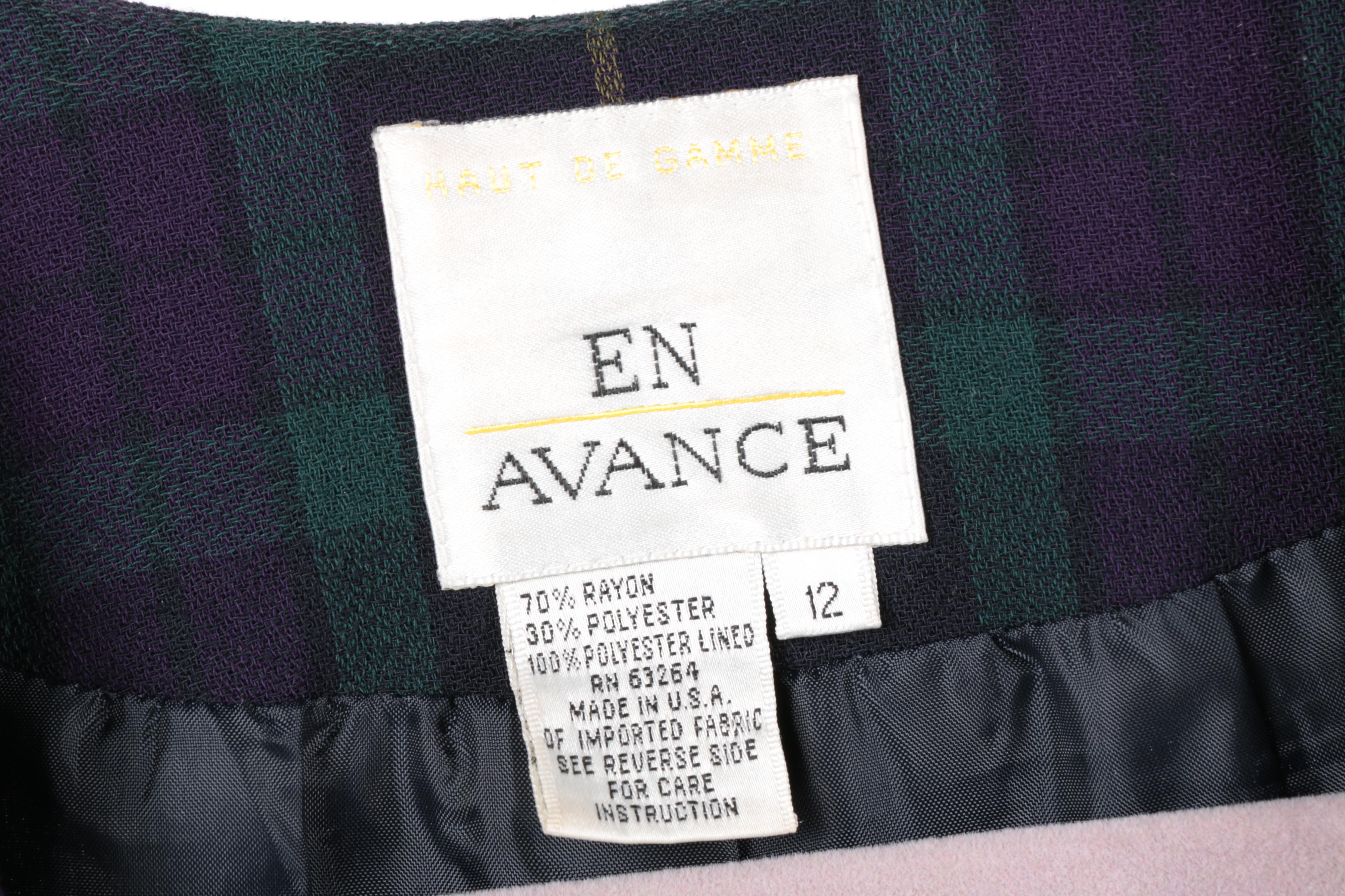 Women's Vintage Plaid Jackets Including Kasper for A.S.L.