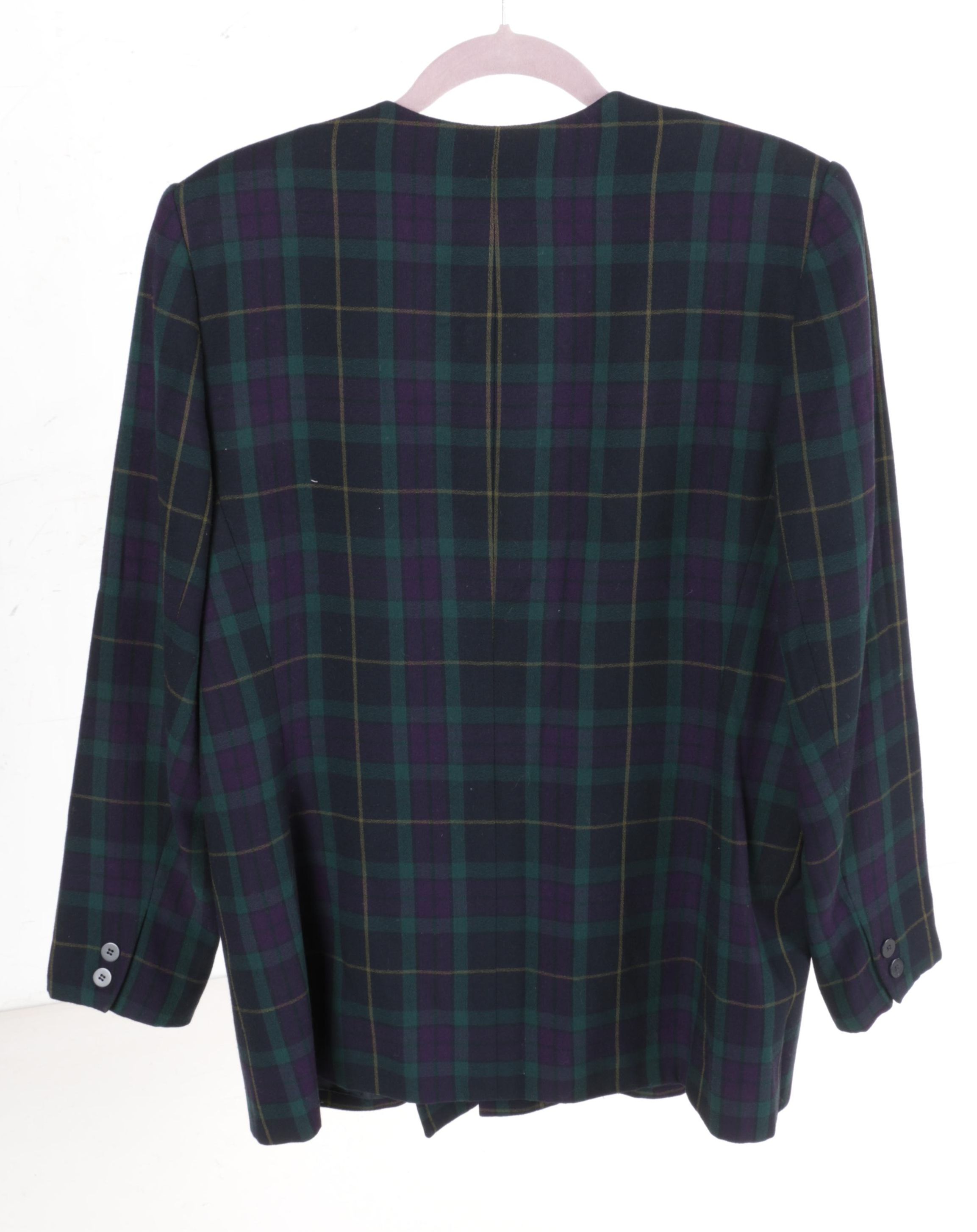 Women's Vintage Plaid Jackets Including Kasper for A.S.L.