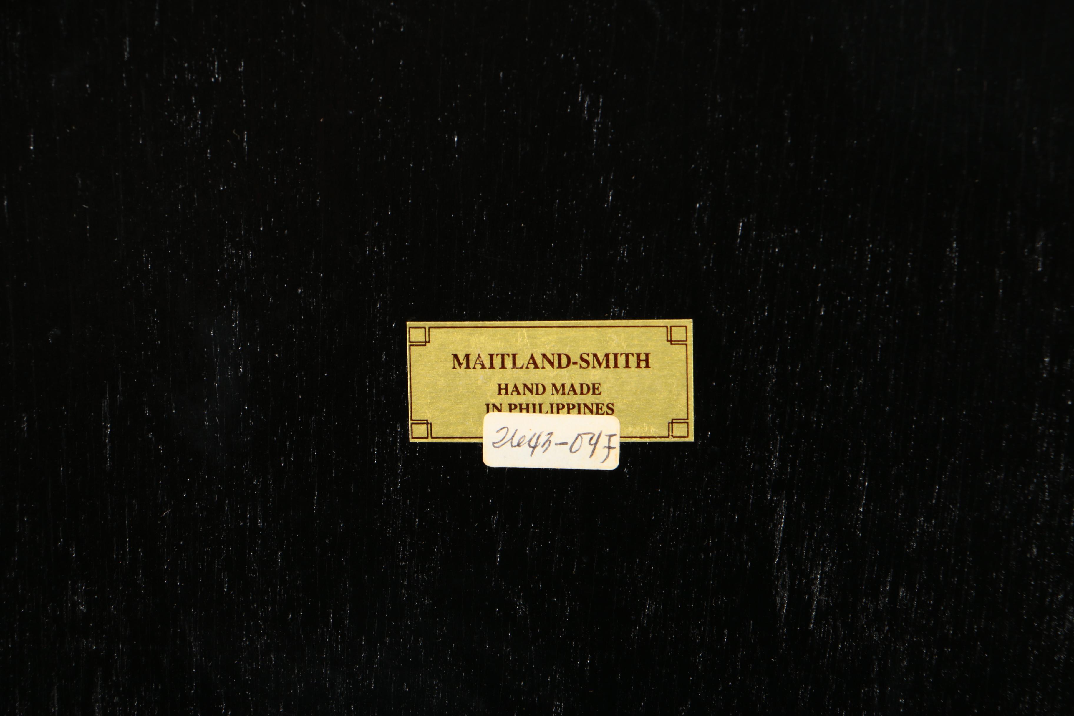 Maitland-Smith Oil on Canvas Board of Anthropomorphic Dog