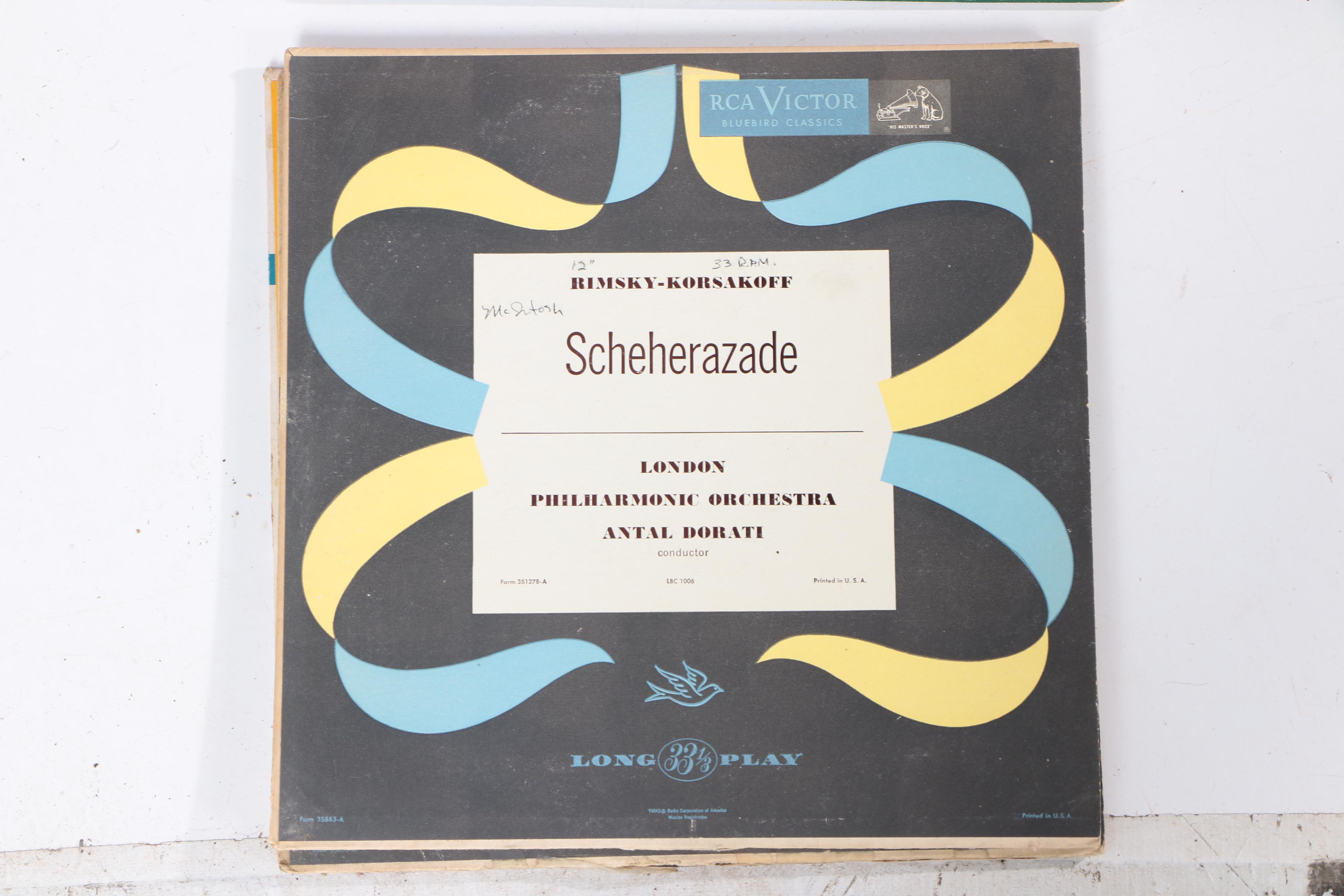Vintage Classical and Instrumental LPs