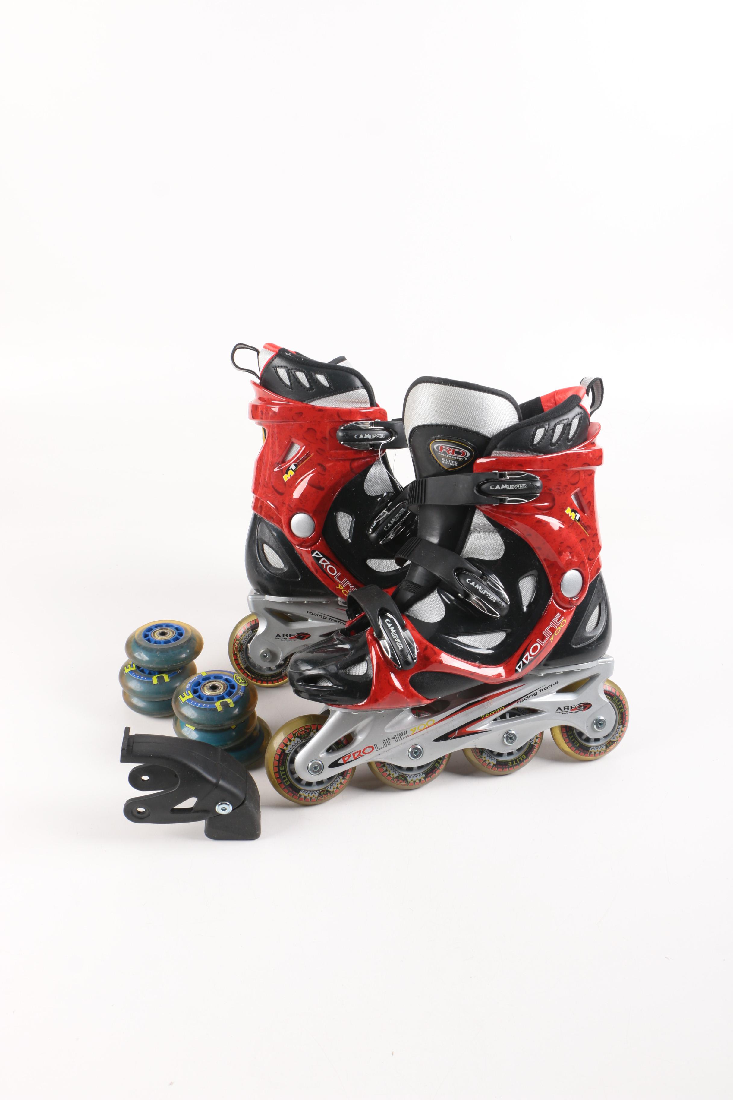 Men's Pro Line 900 Inline Skates with Spare Wheels