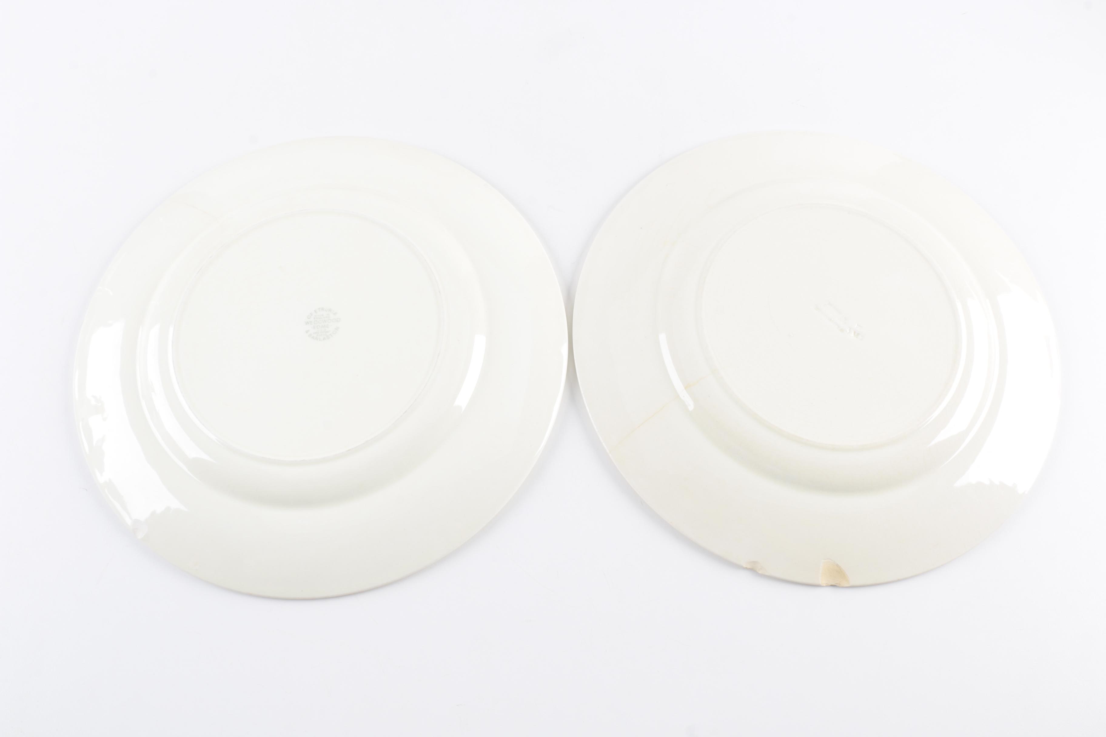 Spode and Wedgwood Plates