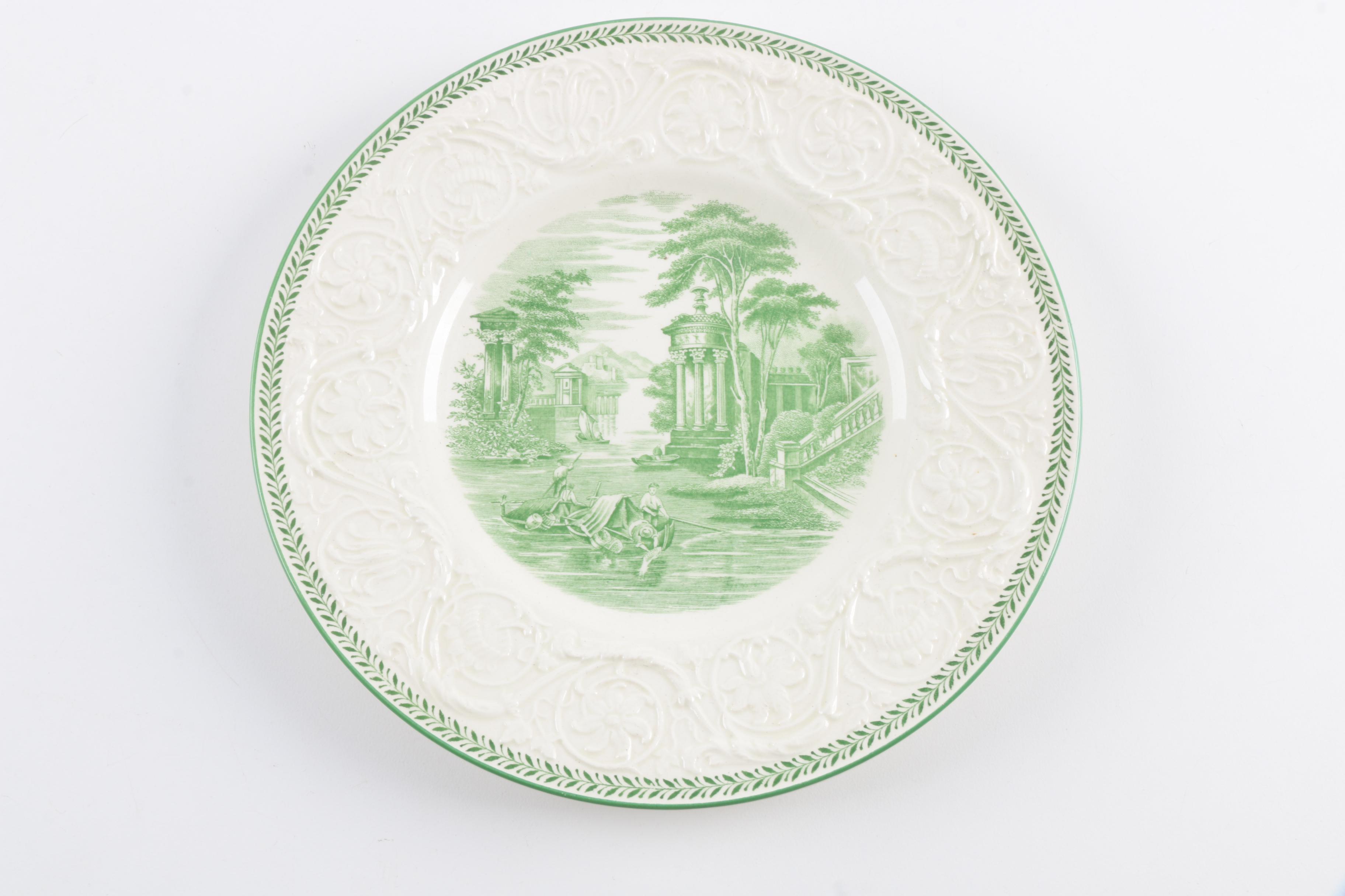 Spode and Wedgwood Plates