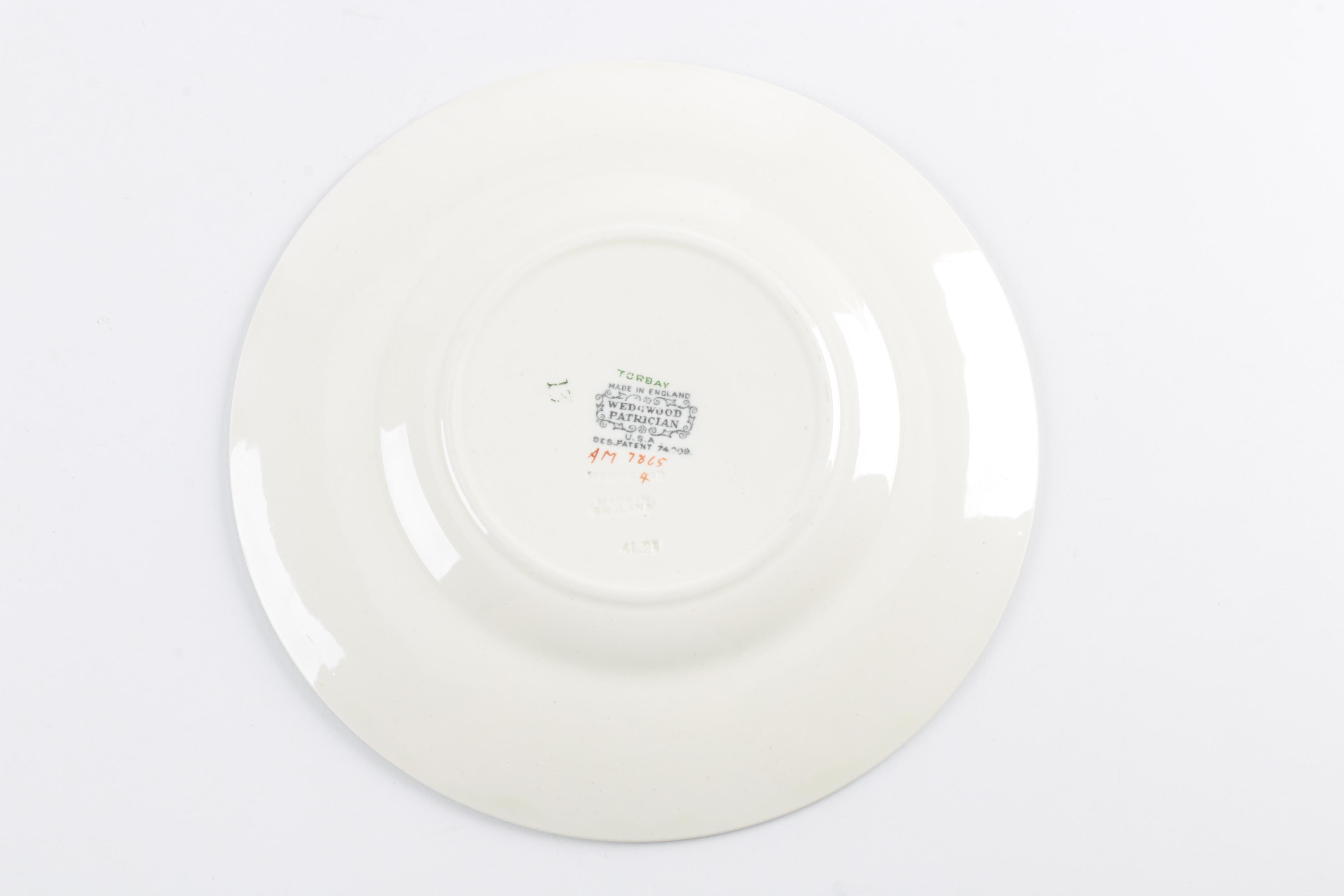 Spode and Wedgwood Plates