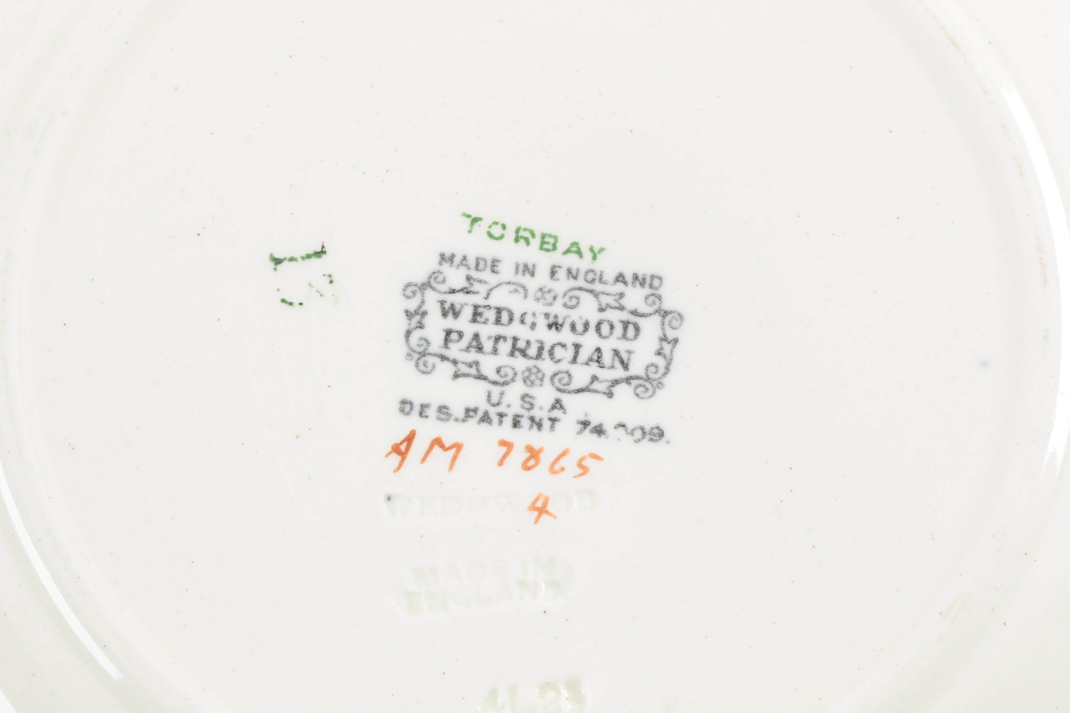 Spode and Wedgwood Plates