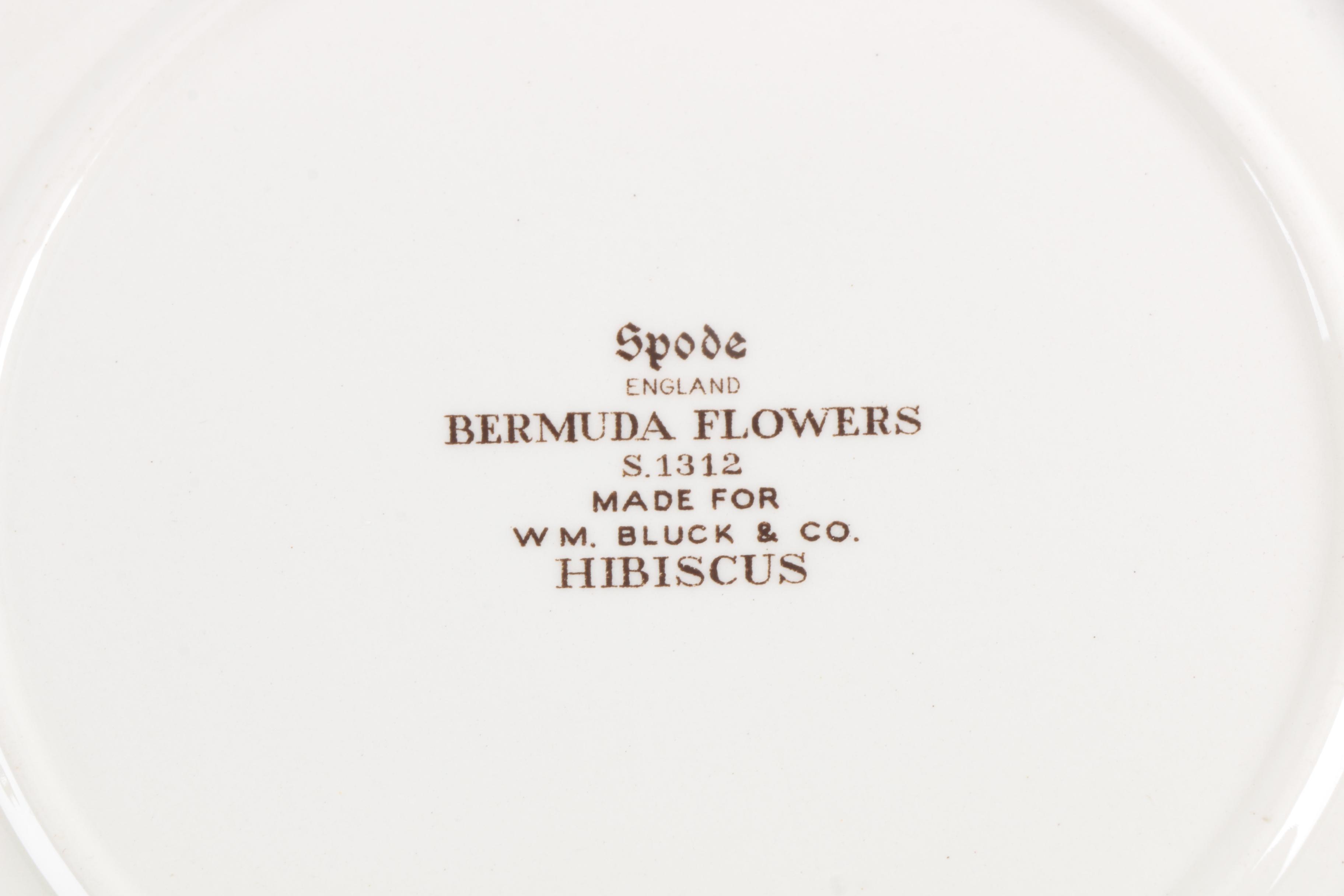Spode and Wedgwood Plates