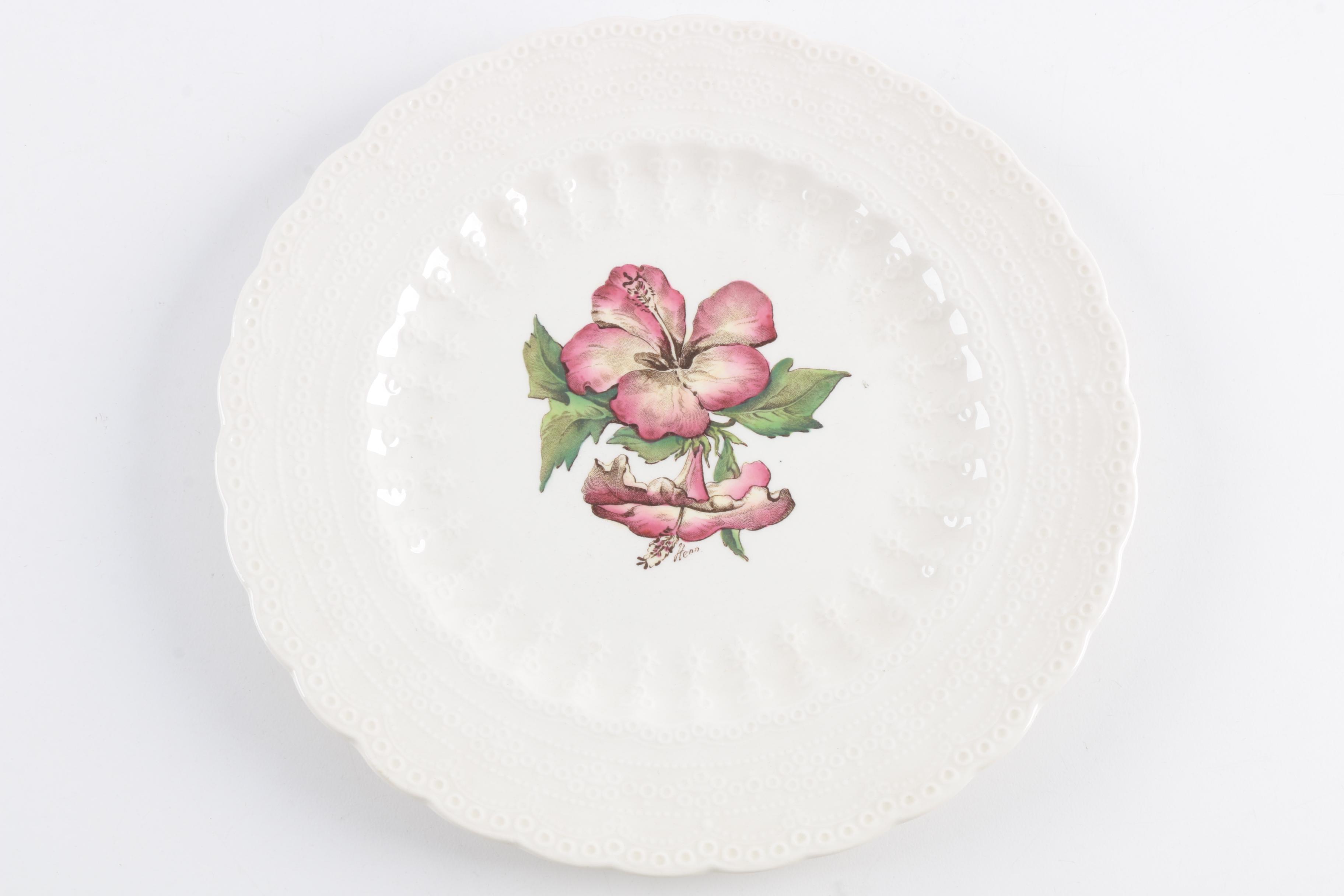 Spode and Wedgwood Plates