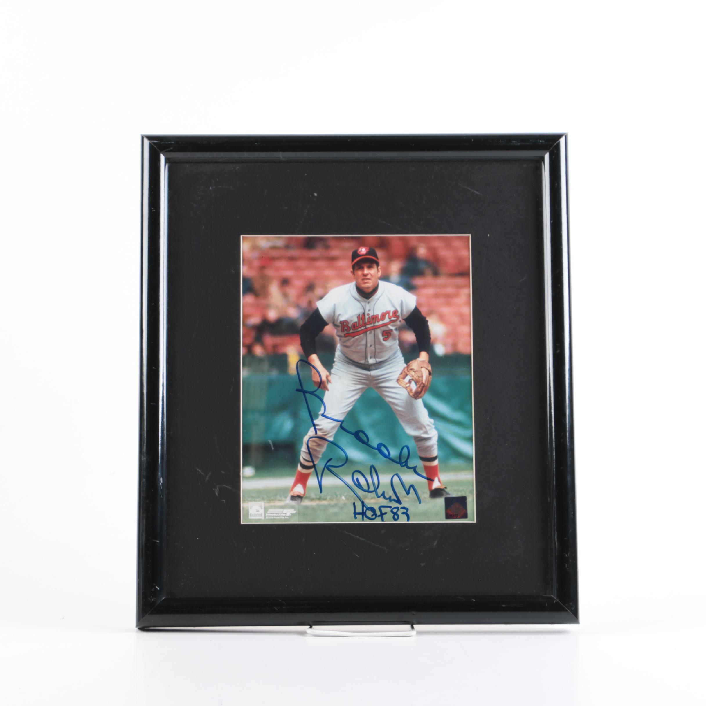 Brooks Robinson Signed Photograph