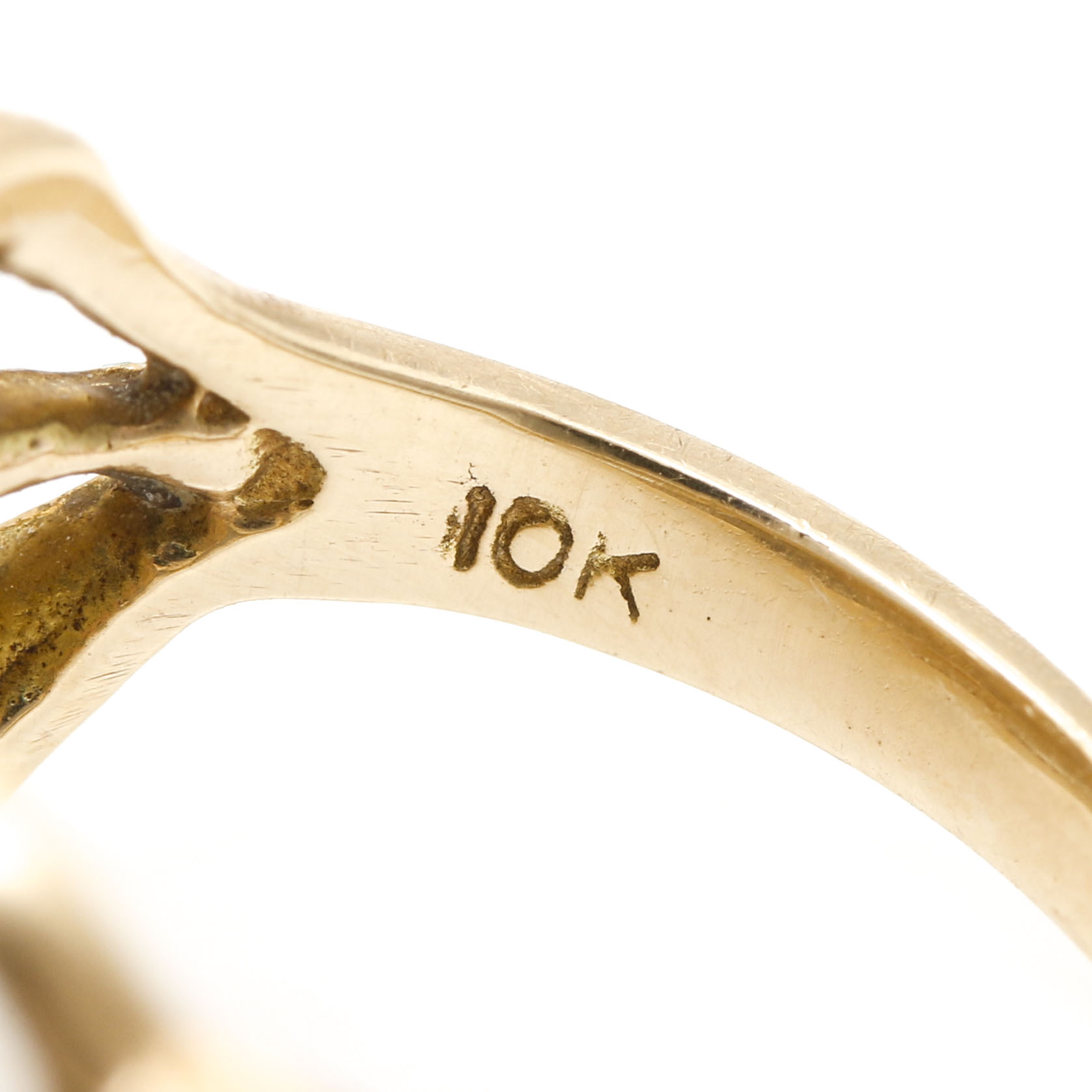 10K Tri-Tone Gold Black Hills Rings Including Stamper