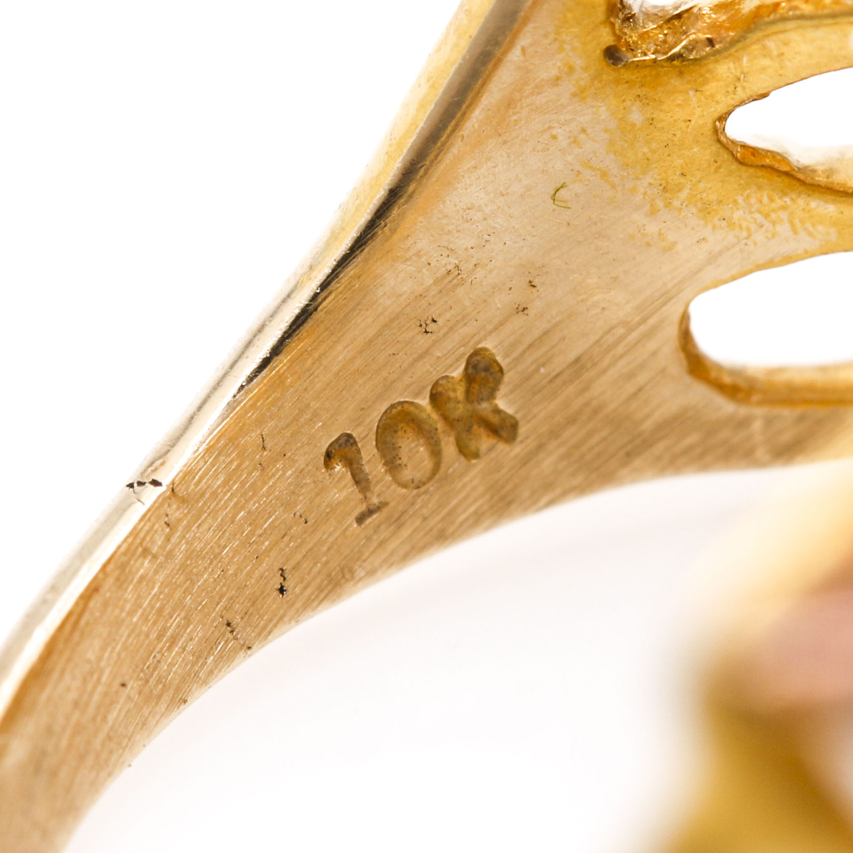 10K Tri-Tone Gold Black Hills Rings Including Stamper