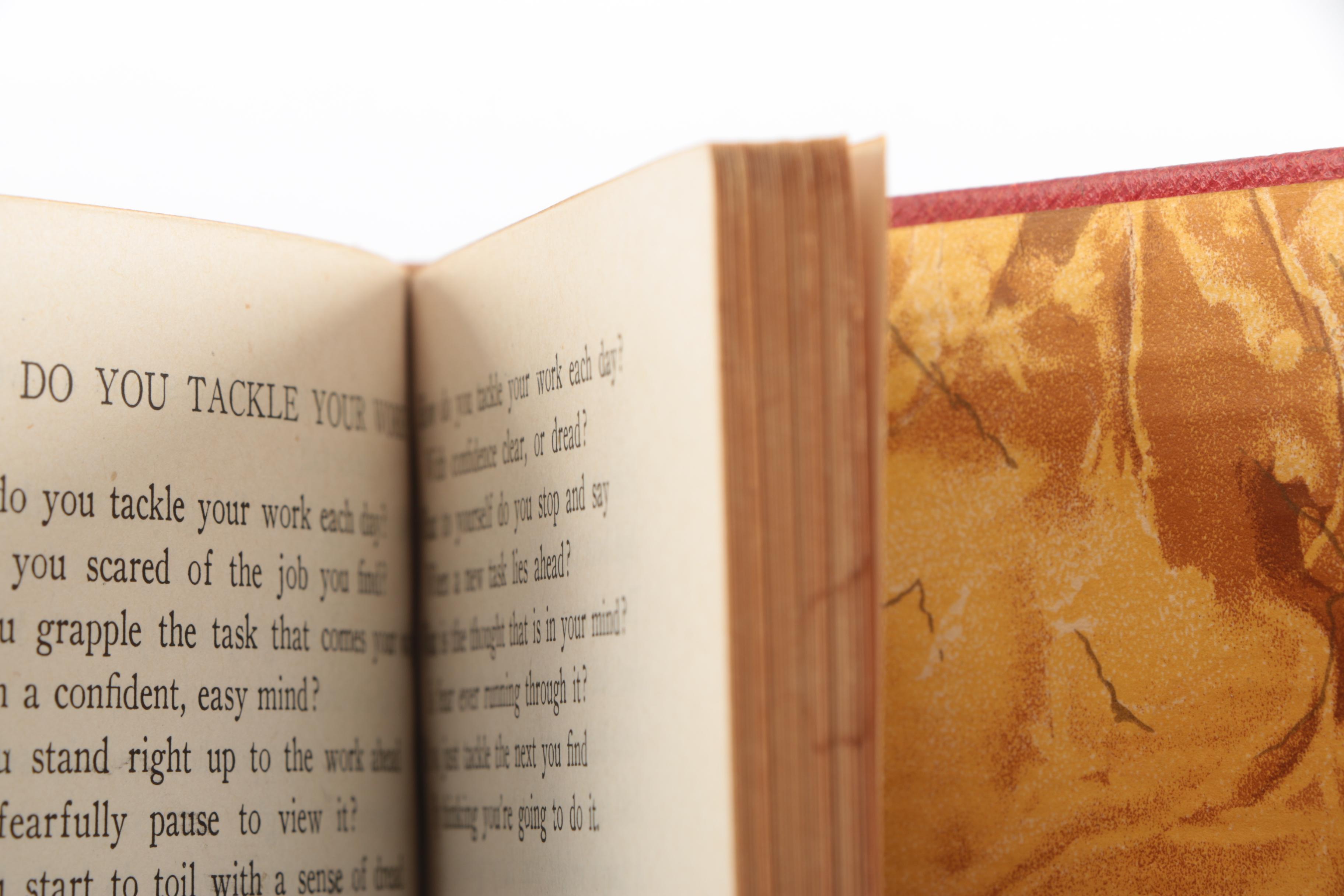 Circa 1930s "A Heap o' Livin'" by Edgar A. Guest