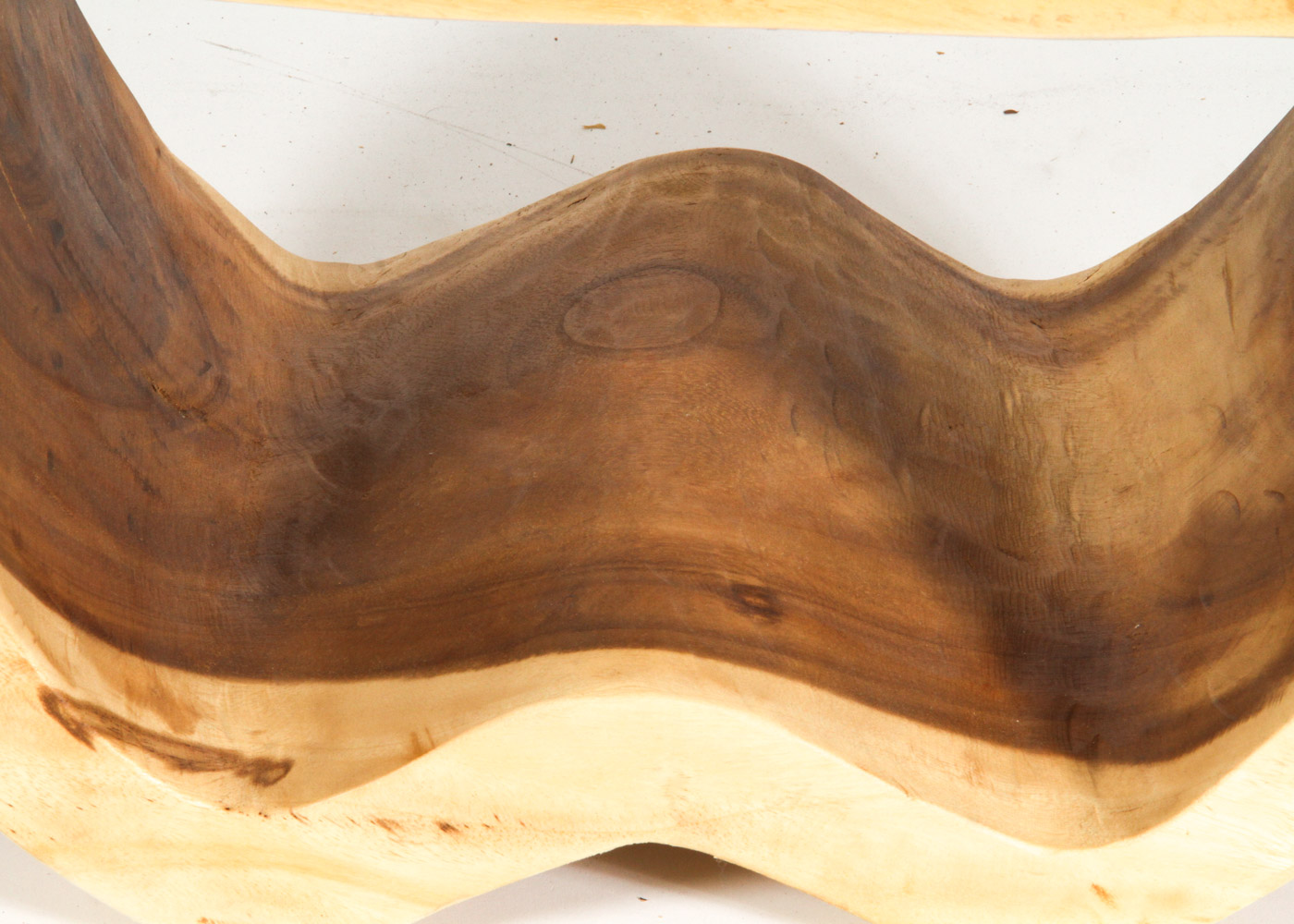 Modernist Natural Wood Side Table