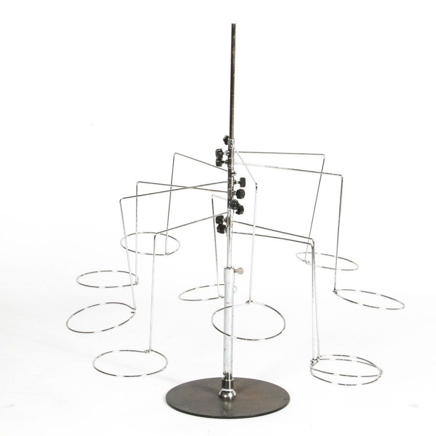 Stainless Steel Hat Rack Stand