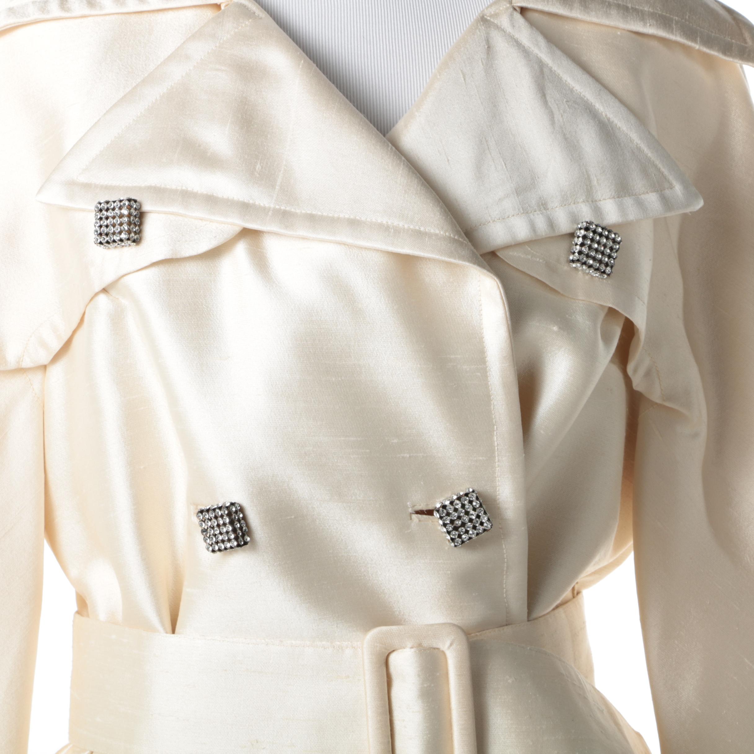 Circa 1970s Vintage Lasserre Ltd. Trench Coat