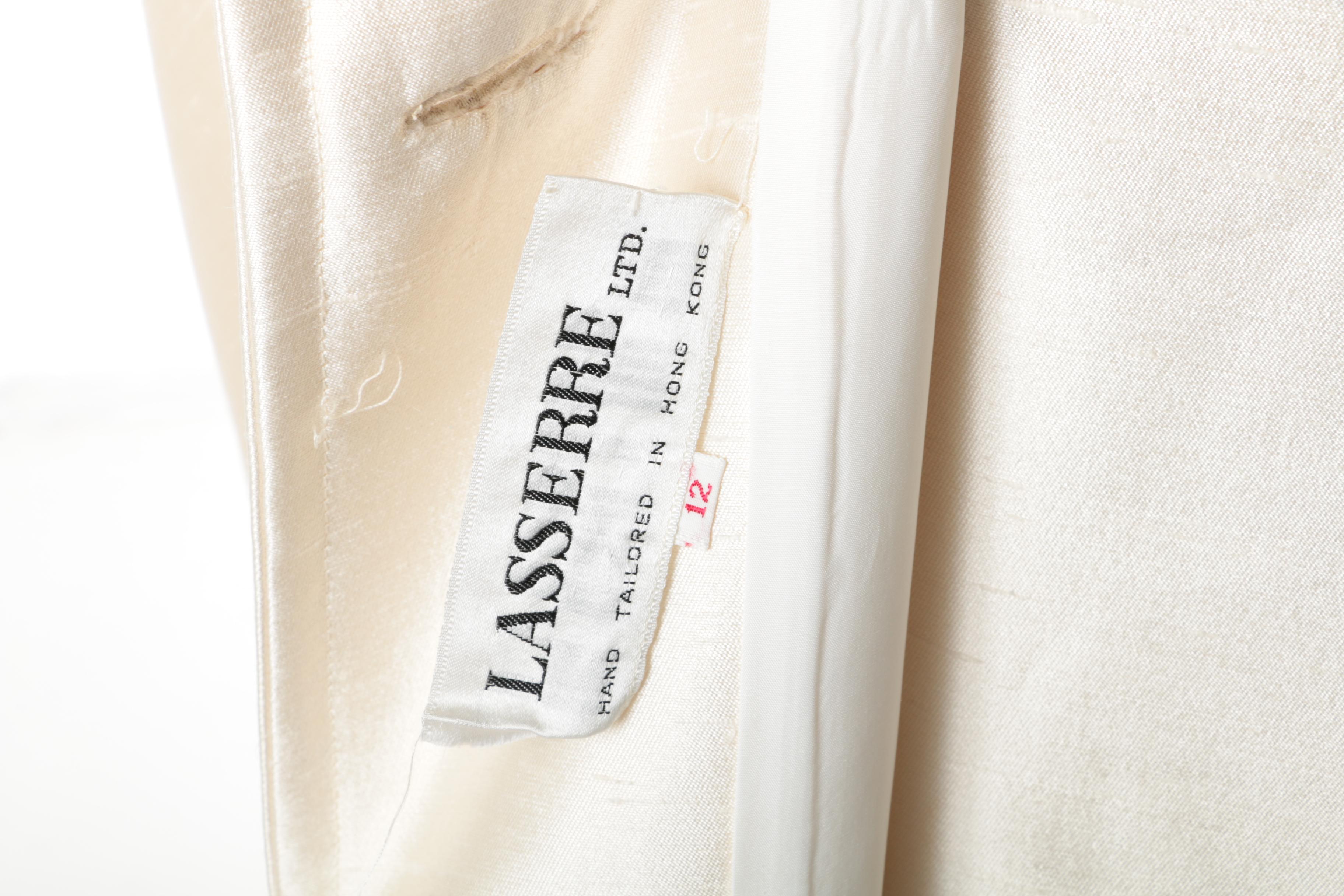 Circa 1970s Vintage Lasserre Ltd. Trench Coat