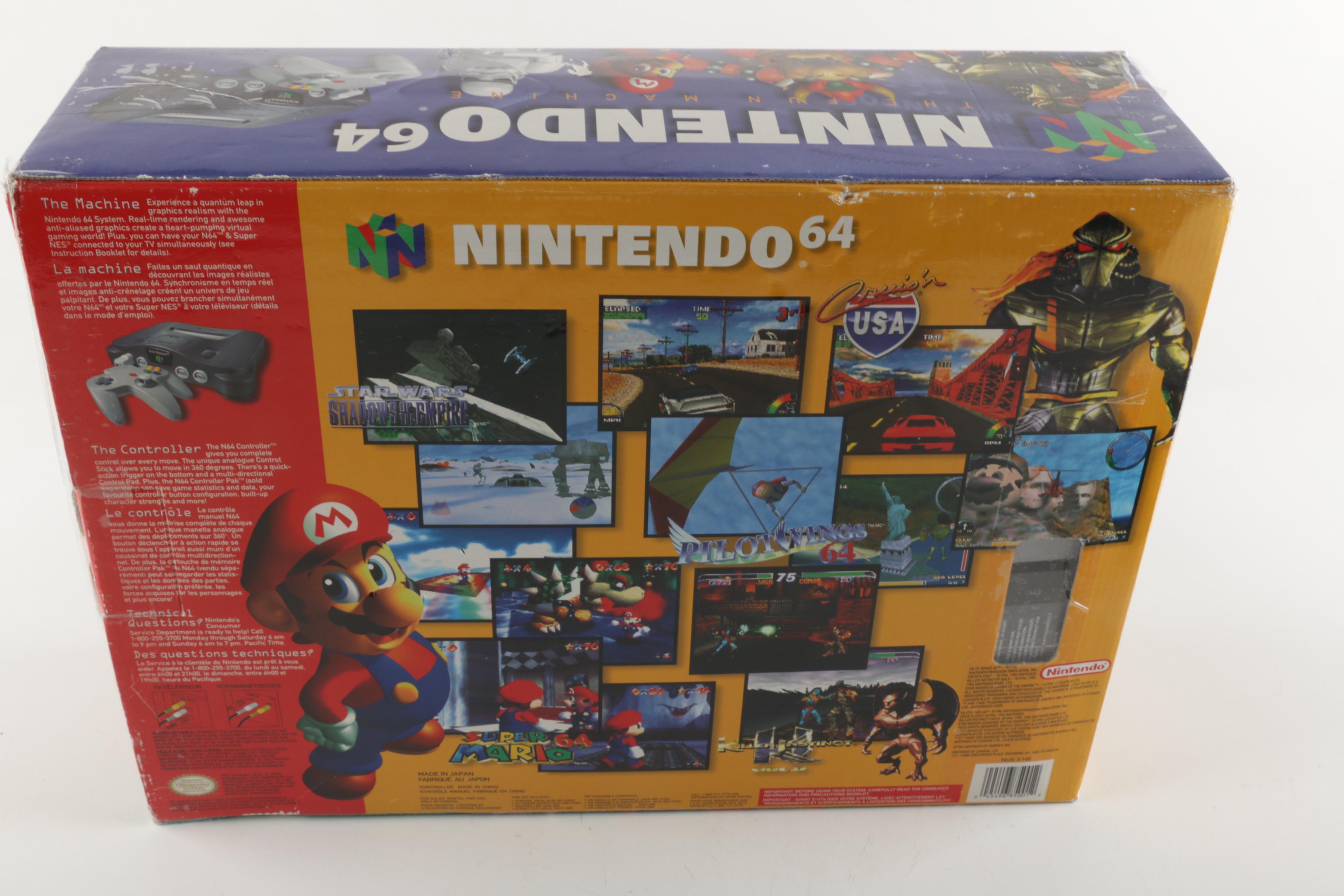 Nintendo 64 with Wii Zelda Game